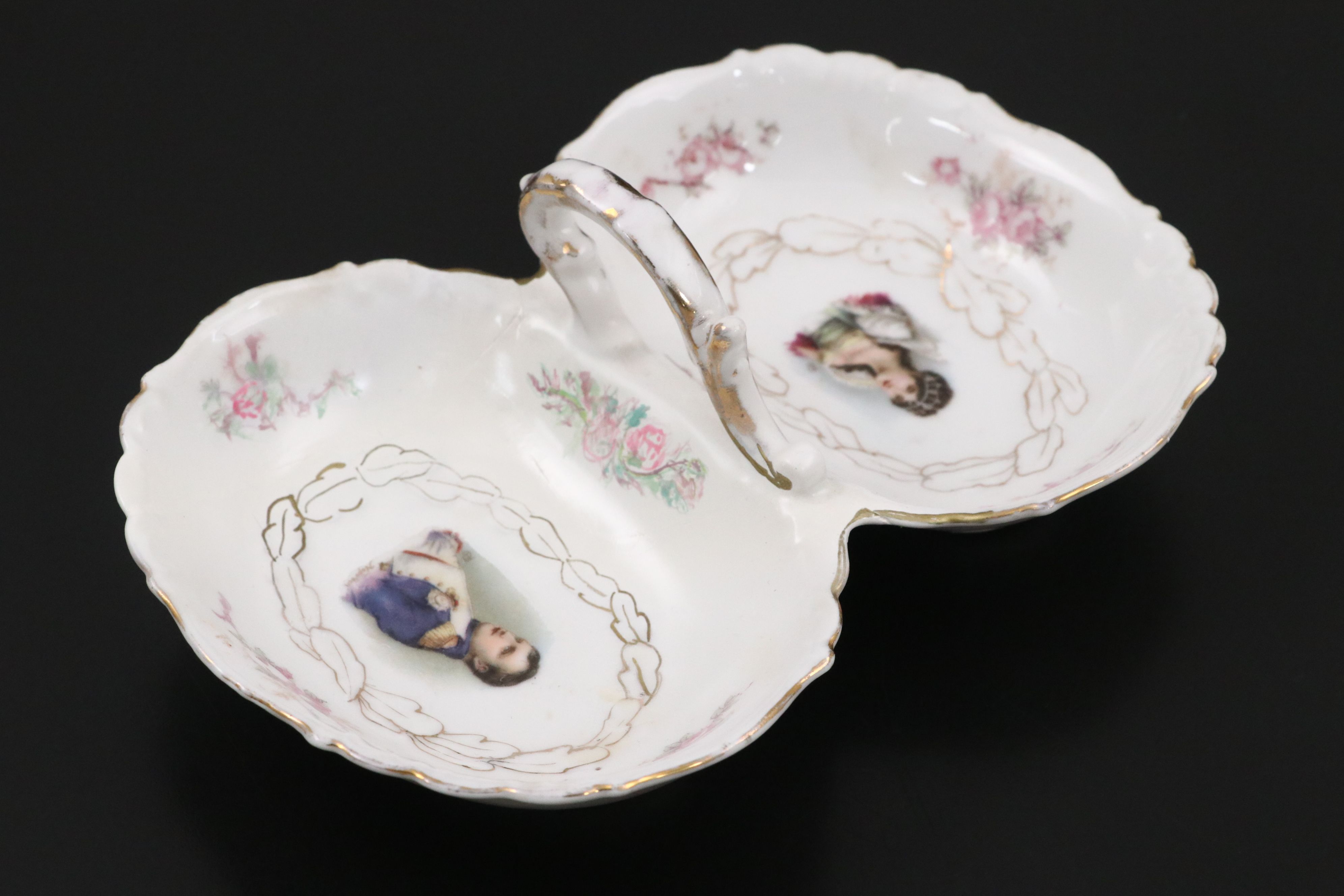 Bavarian Napoleon Portraiture Porcelain Ware, Late 19th/Early 20th Century