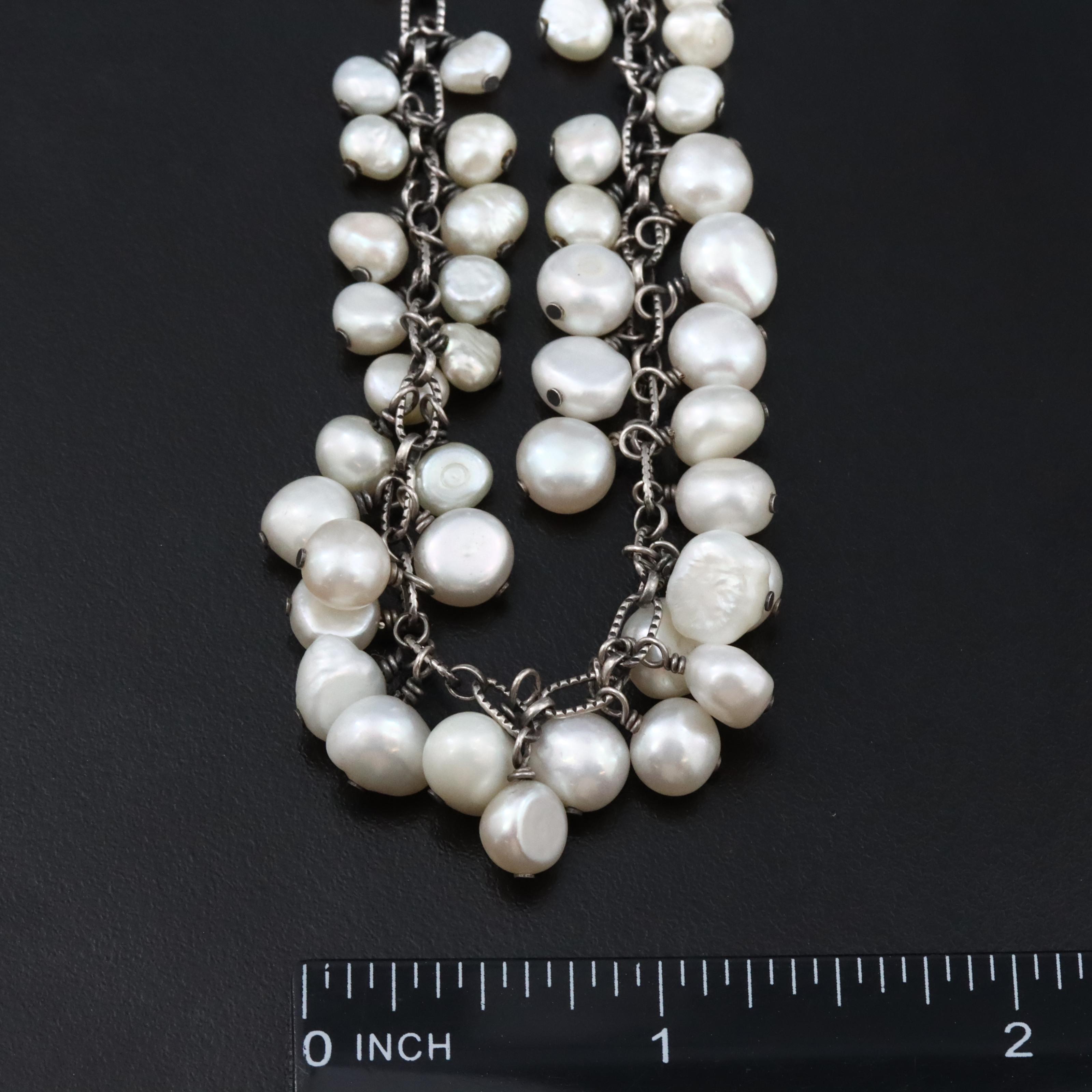 Silpada Sterling Pearl Necklace