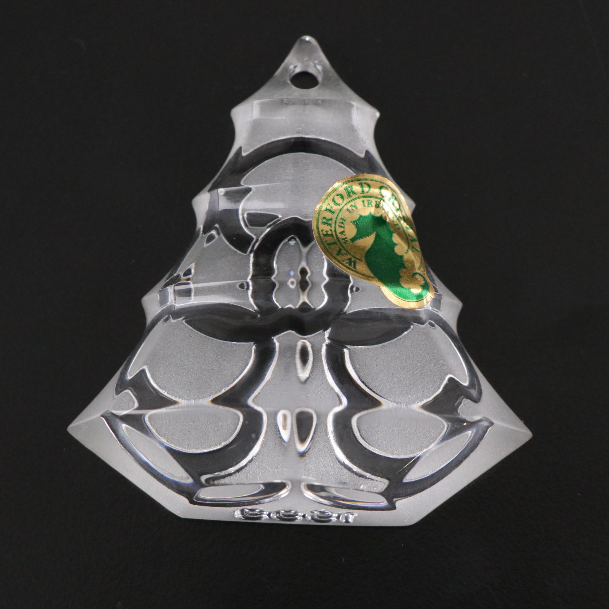 Waterford and Marquis Crystal Christmas Ornaments