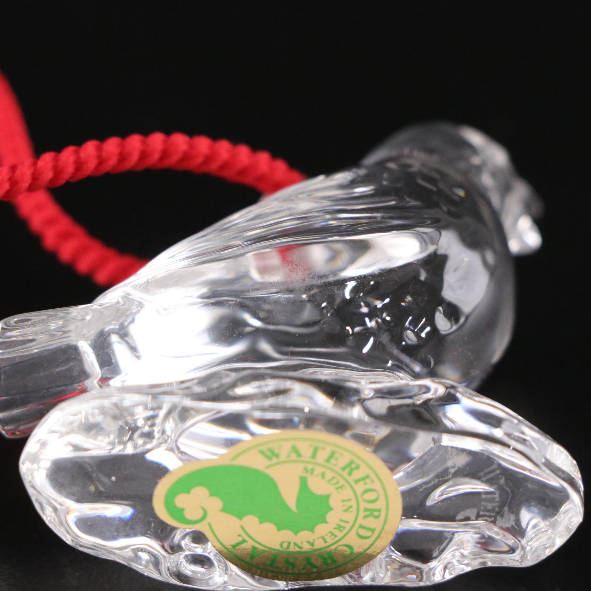 Waterford and Marquis Crystal Christmas Ornaments