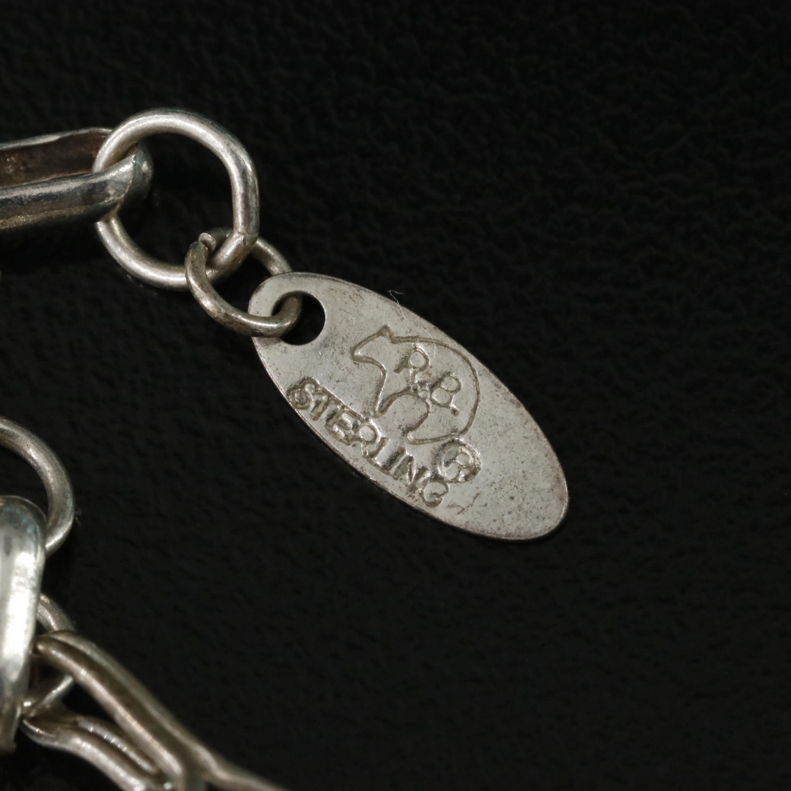 Running Bear Shop Sterling and Turquoise Necklace