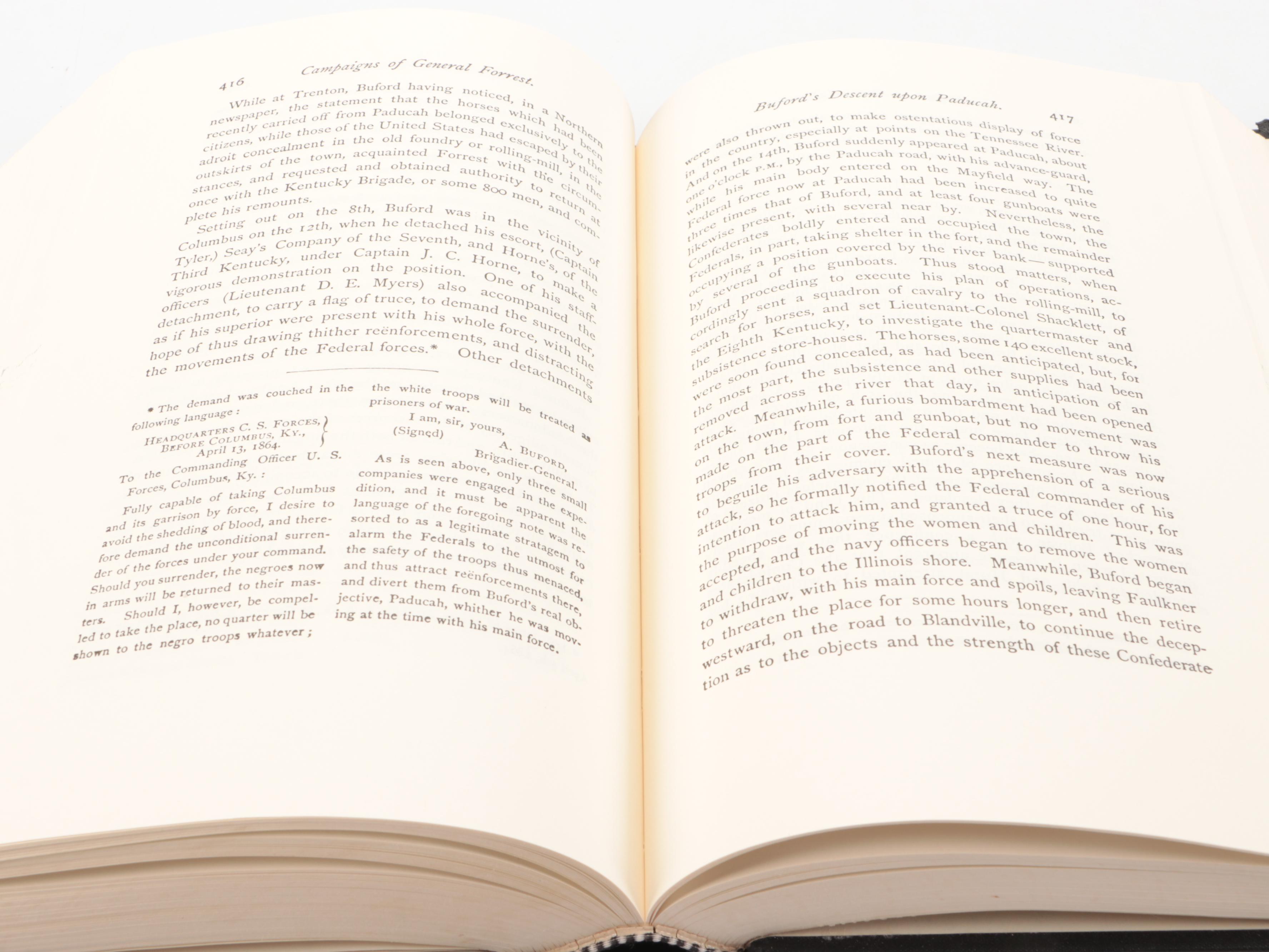 "That Devil Forrest" by John A. Wyeth and More Nathan Bedford Forrest Books