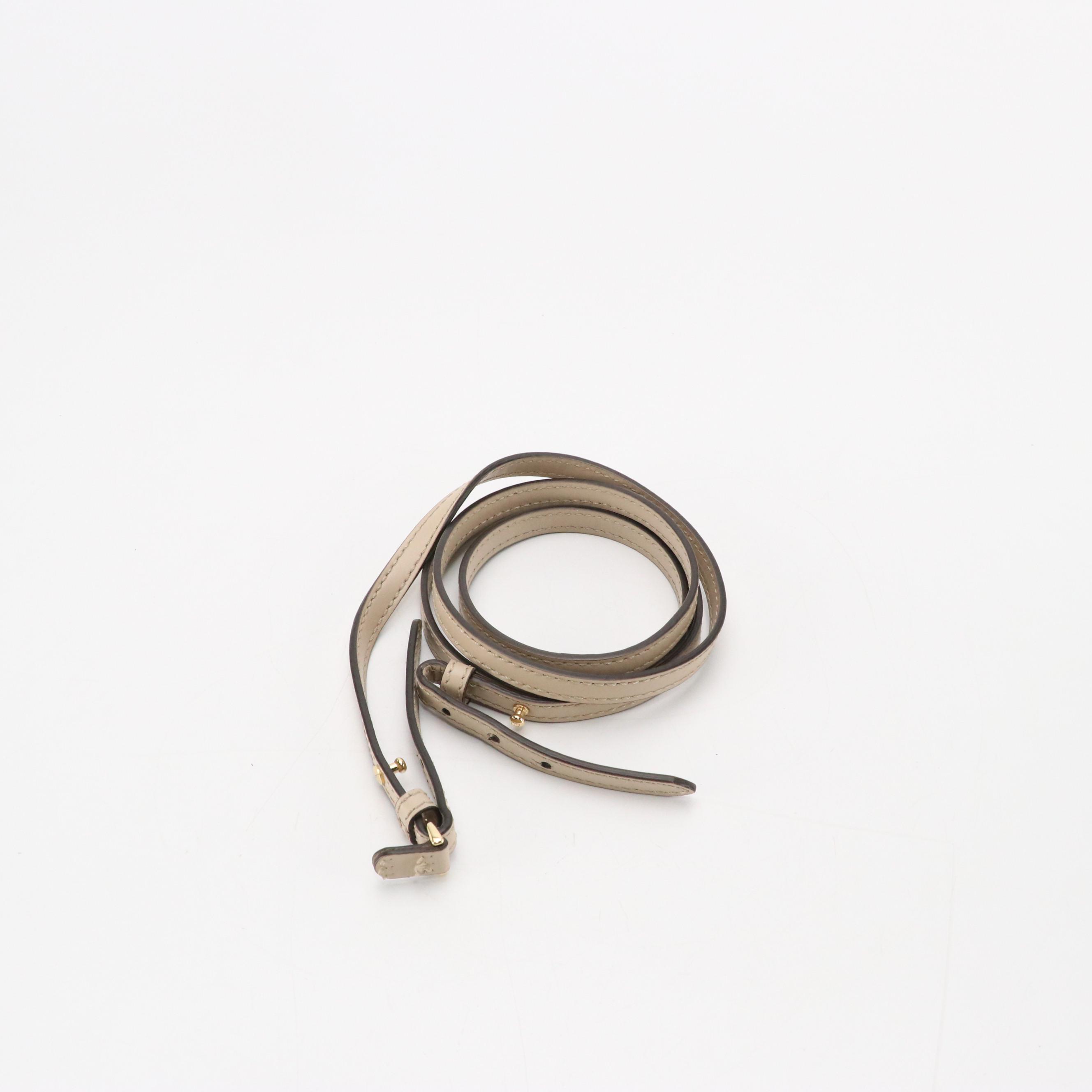 Fendi Mini Sunshine Top Handle Shopper Tote in Taupe Leather w/ Faux Snakeskin