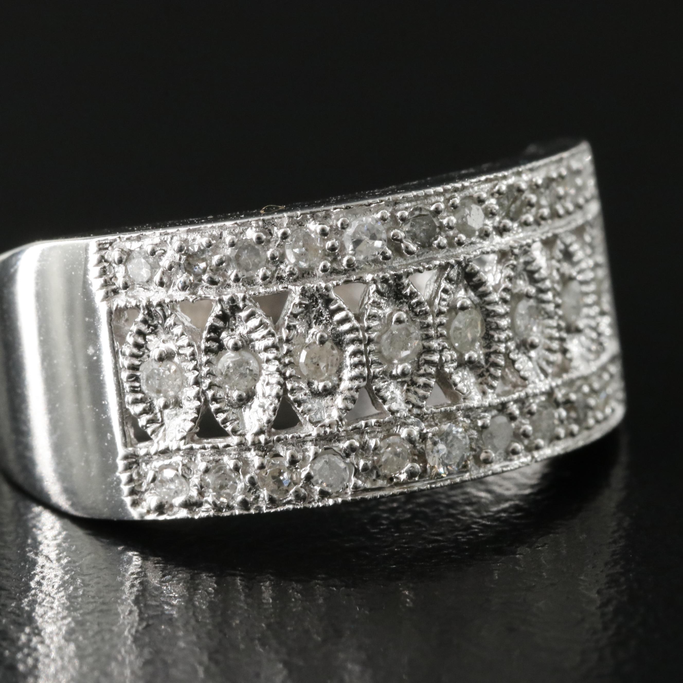 10K 0.32 CTW Diamond Ring