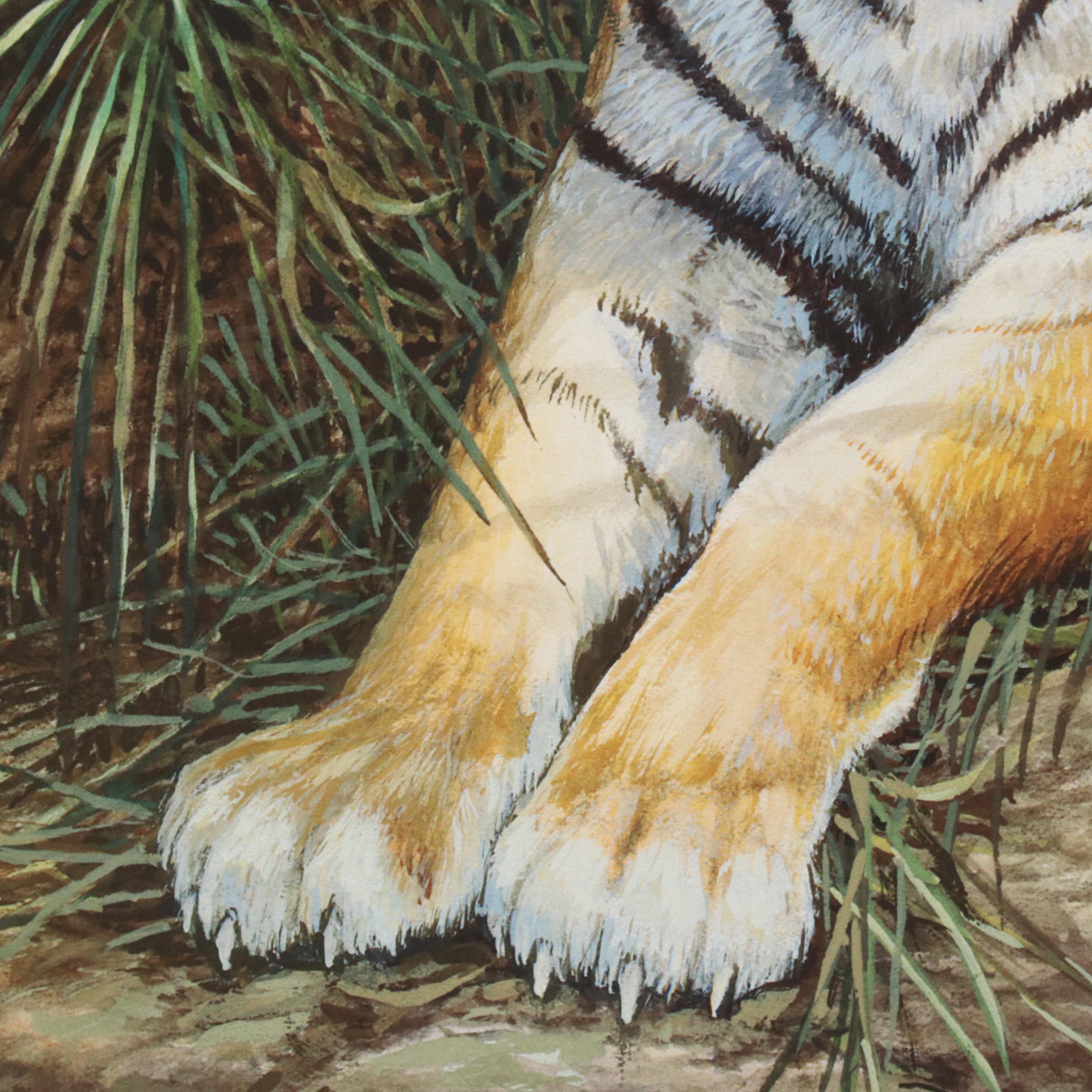 James Kevin Torline Giclée "Bengal Tiger in the Jungle," 2006