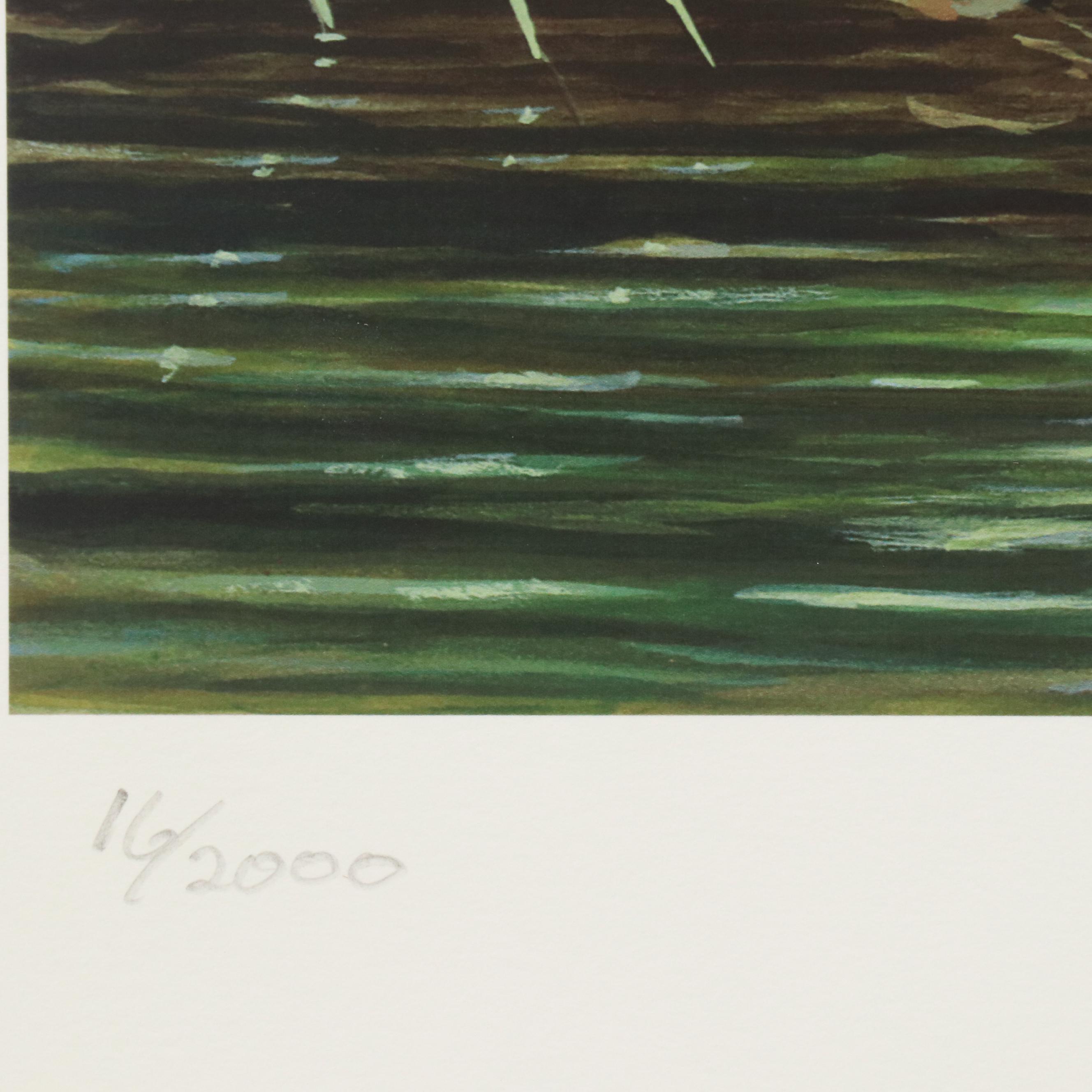 James Kevin Torline Giclée "Bengal Tiger in the Jungle," 2006