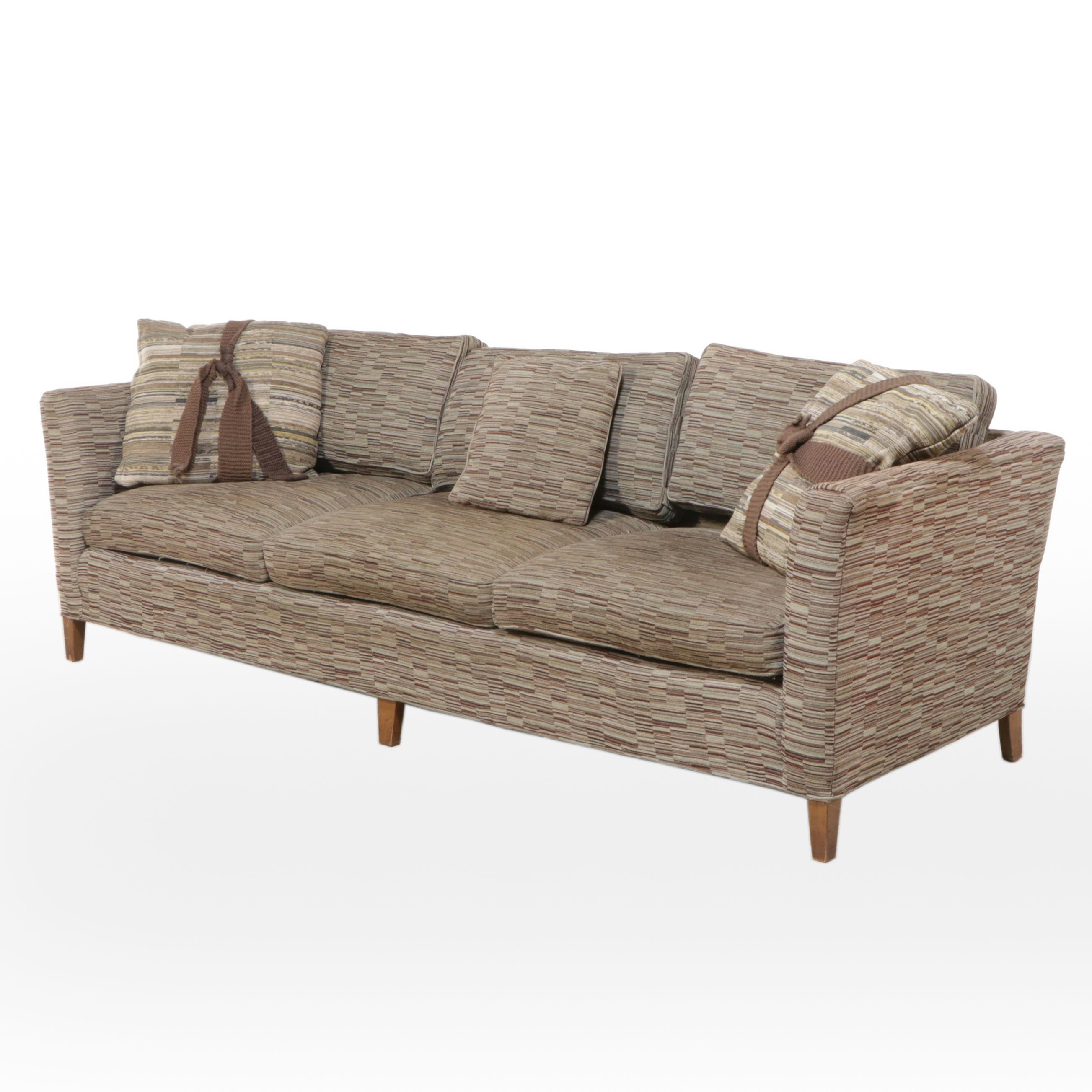 Modernist Upholstered Sofa,Late 20th Century