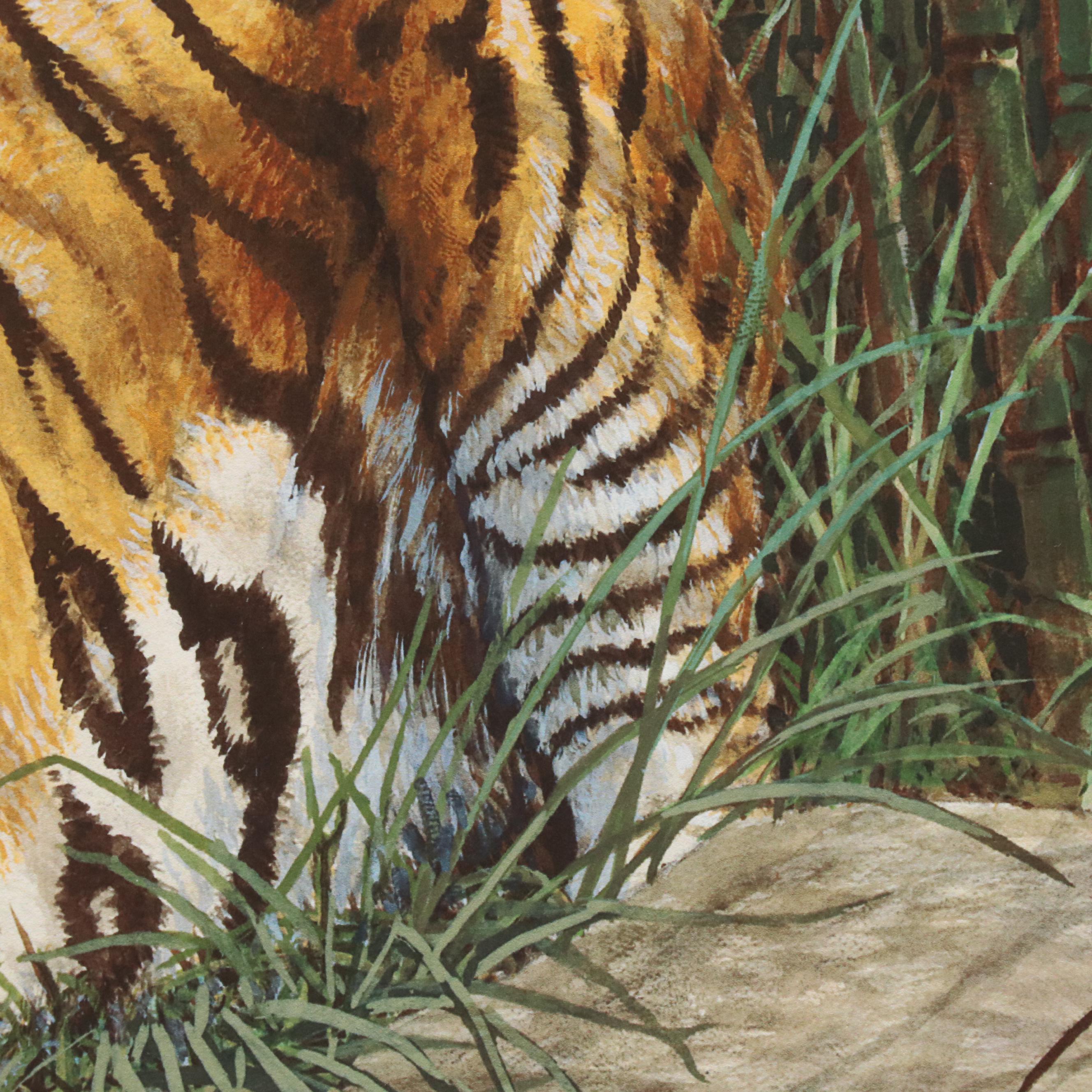James Kevin Torline Giclée "Bengal Tiger in the Jungle," 2006