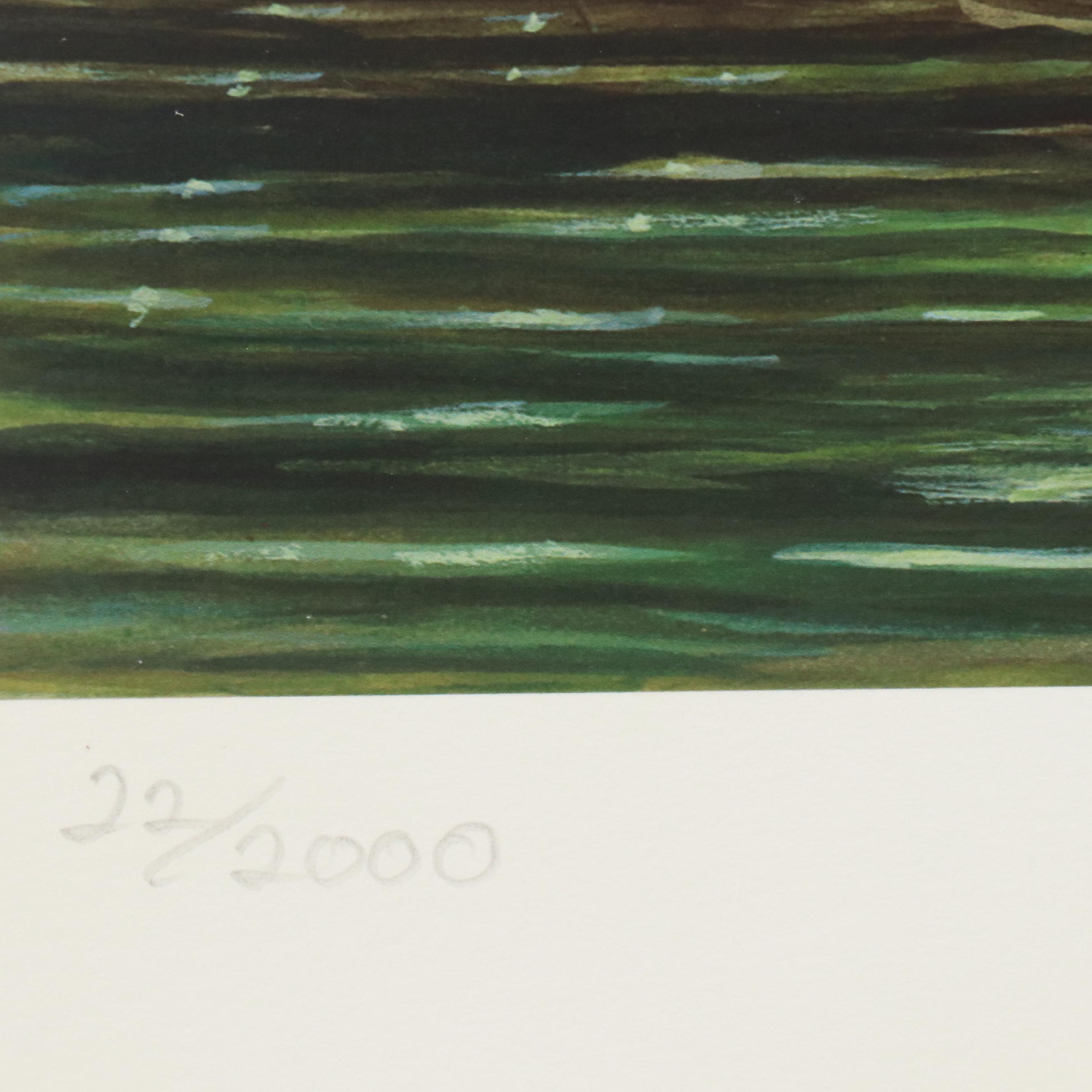 James Kevin Torline Giclée "Bengal Tiger in the Jungle," 2006