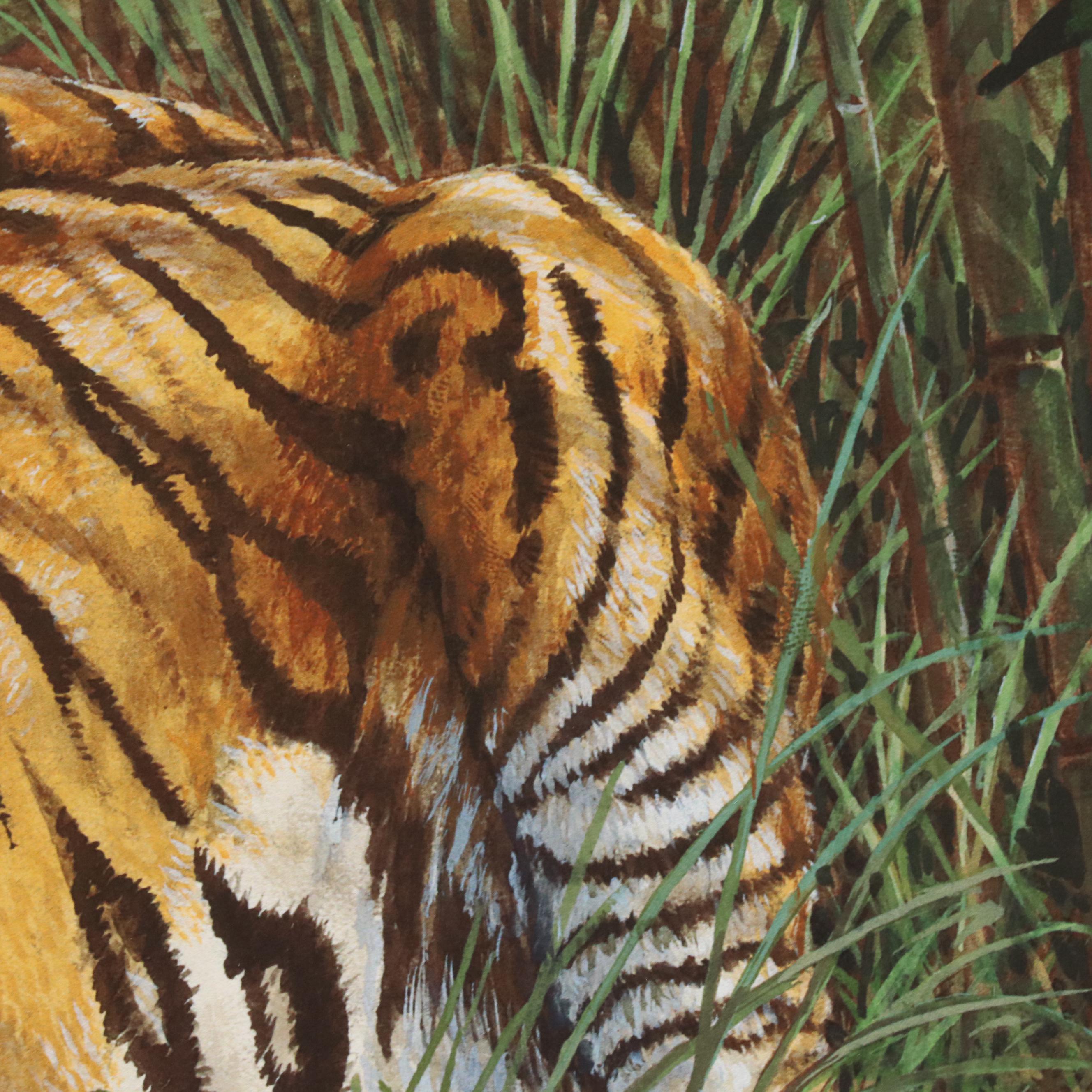 James Kevin Torline Giclée "Bengal Tiger in the Jungle," 2006