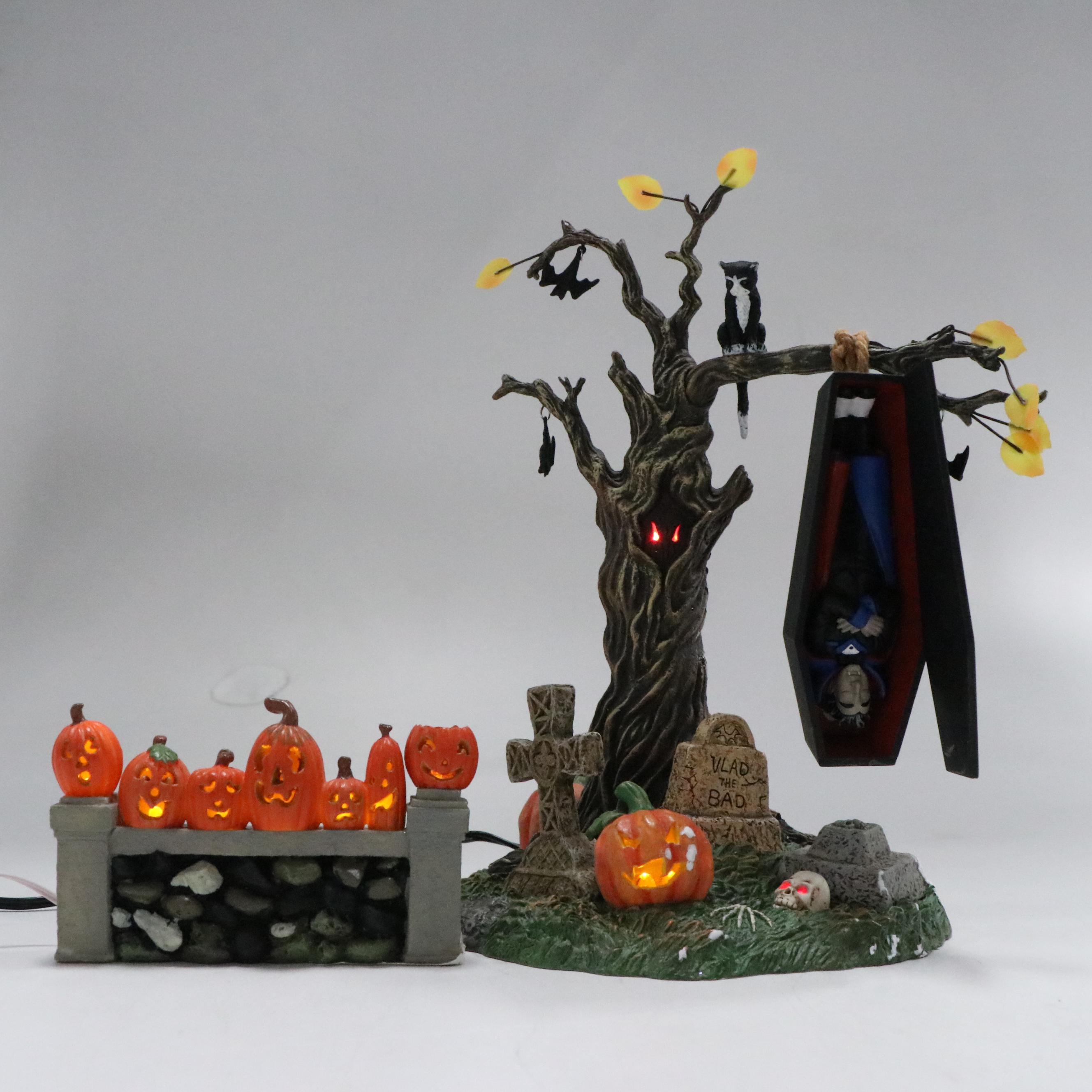 Dept. 56 Snow Village Halloween Series with Other Tabletop Décor
