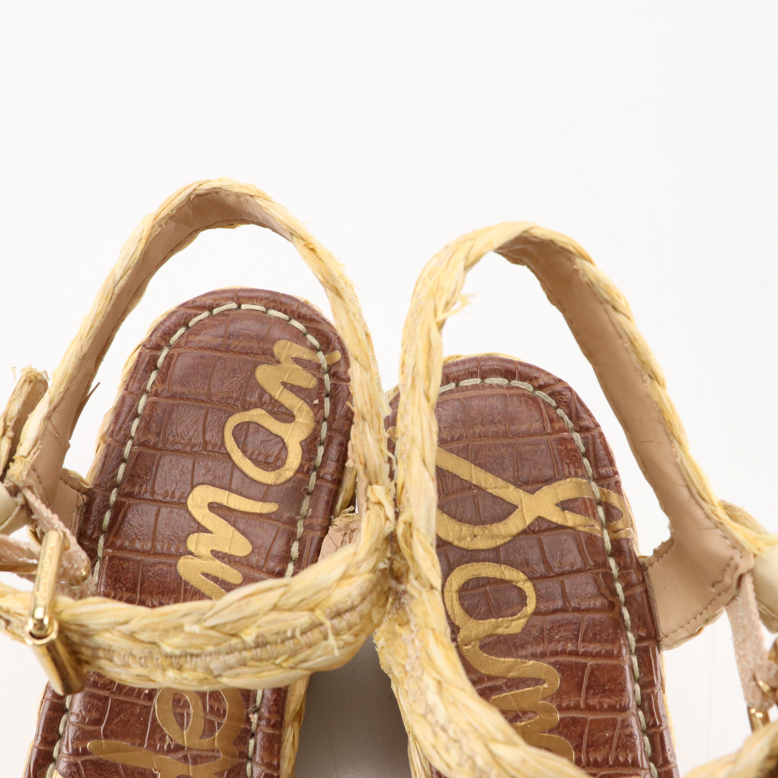 Sam Edelman Deena Wedges, Stuart Weitzman Embossed Shoulder Bag & Other Hats