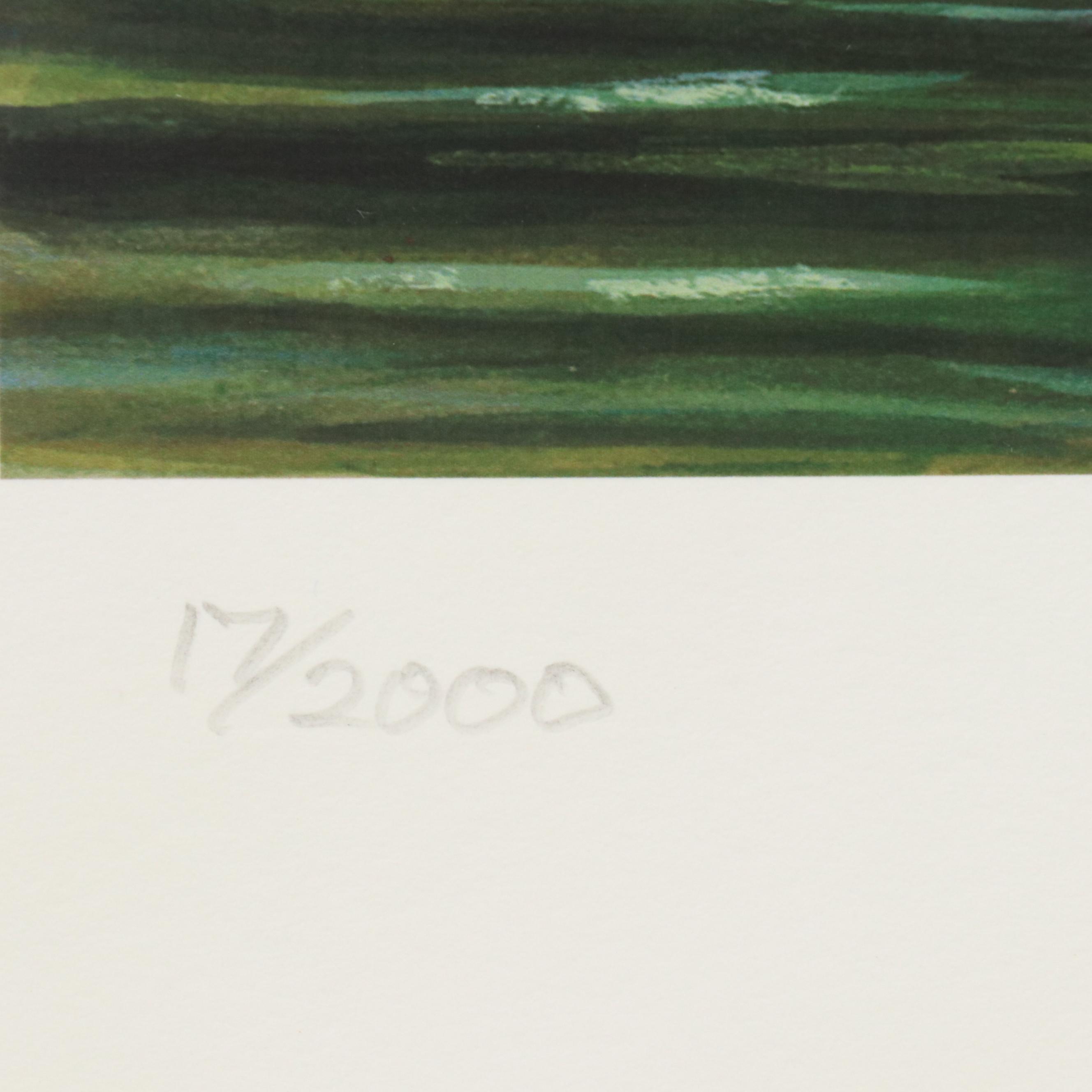 James Kevin Torline Giclée "Bengal Tiger in the Jungle," 2006