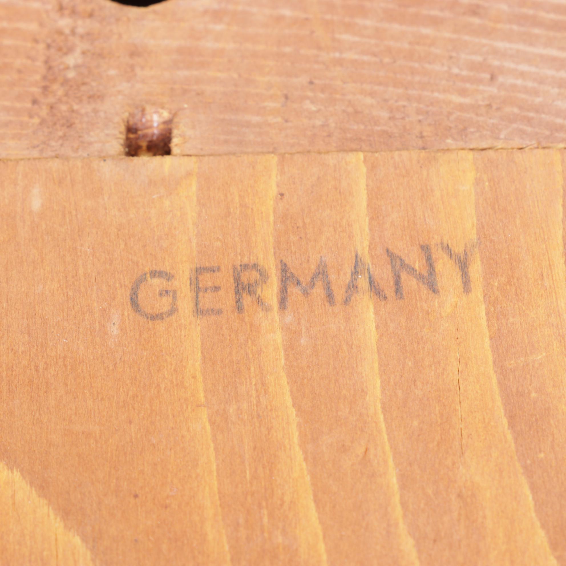 German Black Forest Style Carved Wood Cuckoo Clock