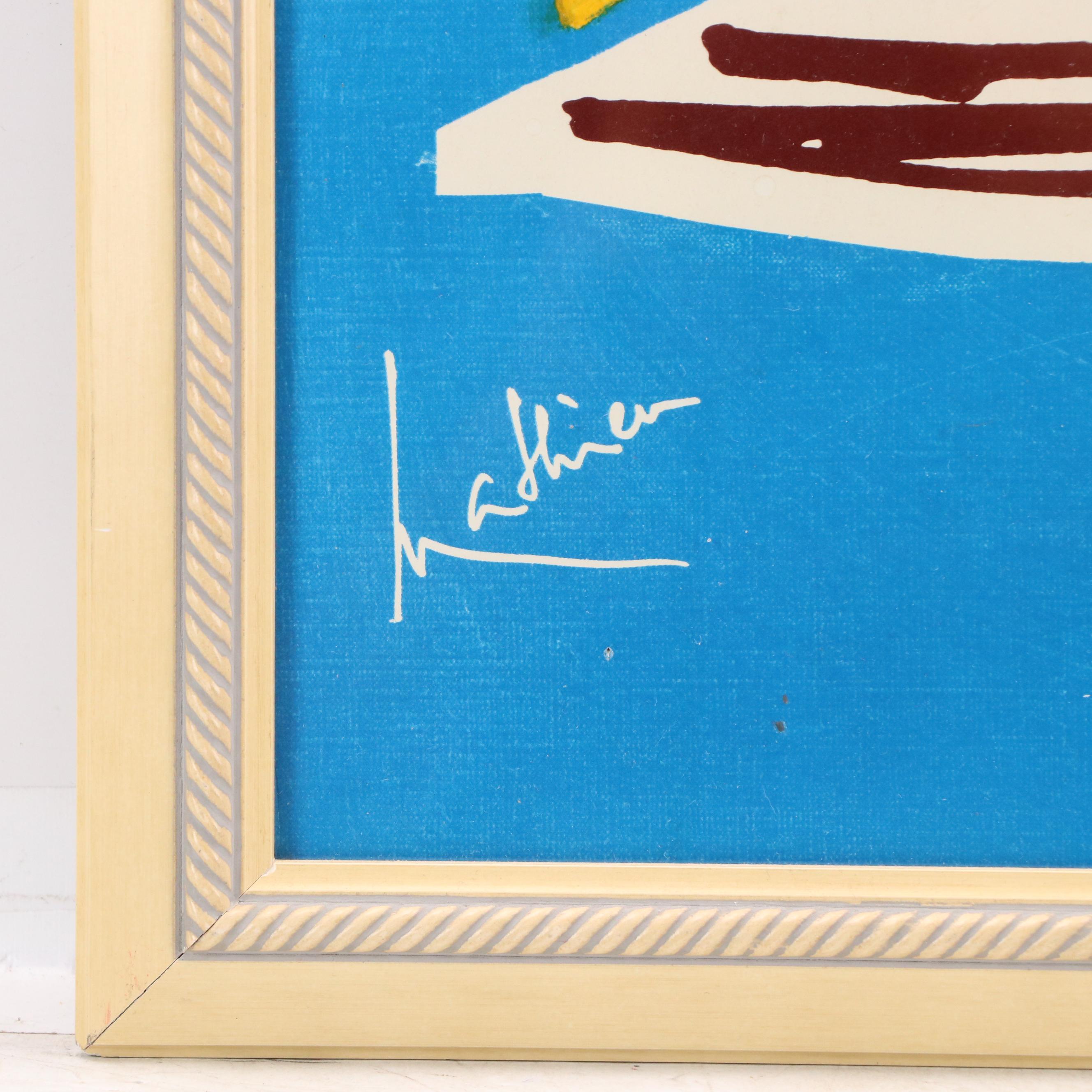 Air France Tourism Offset Lithograph Poster for Greece