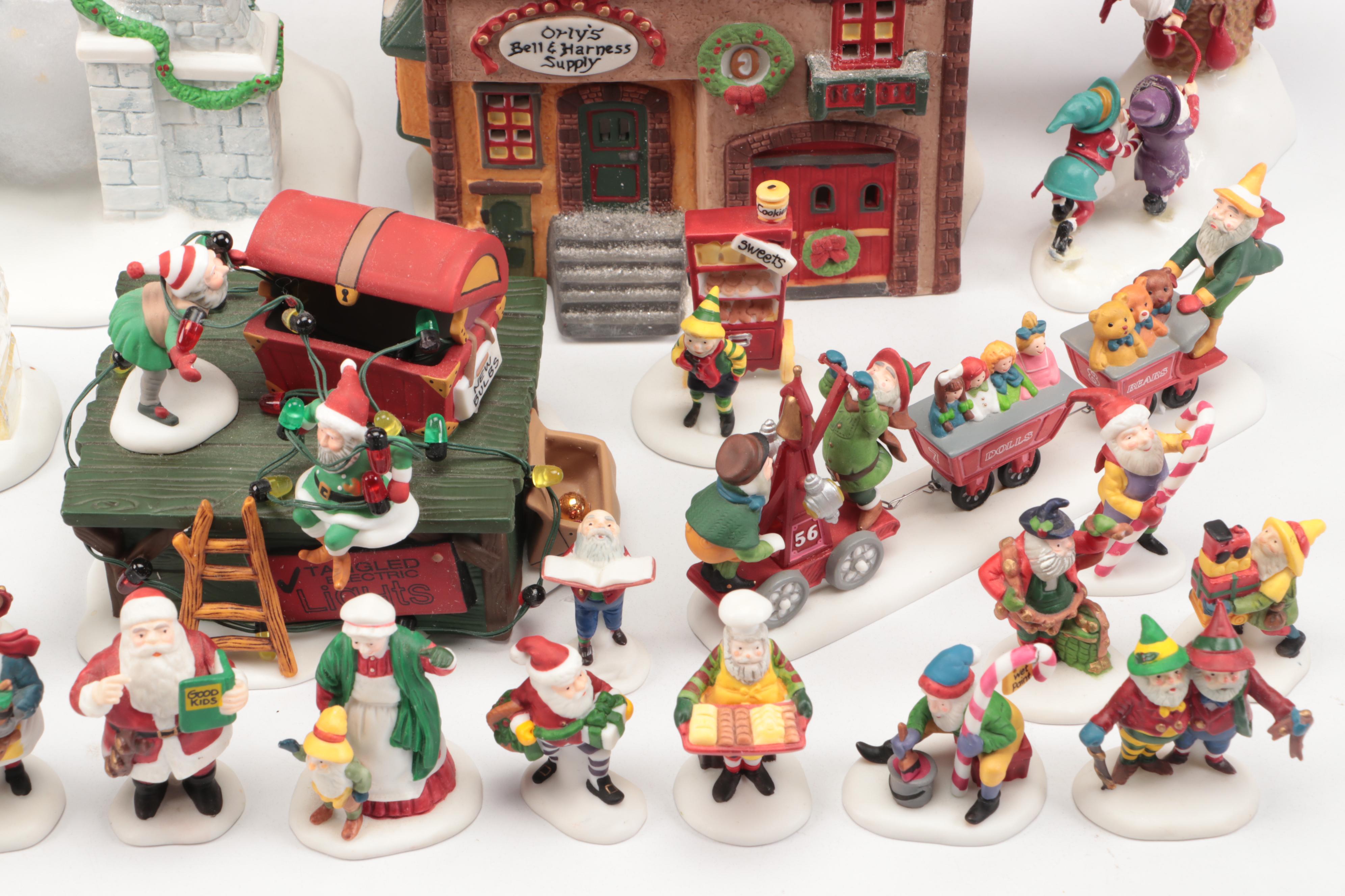 Dept. 56 North Pole Series from the Heritage Village Collection Ceramic Figures