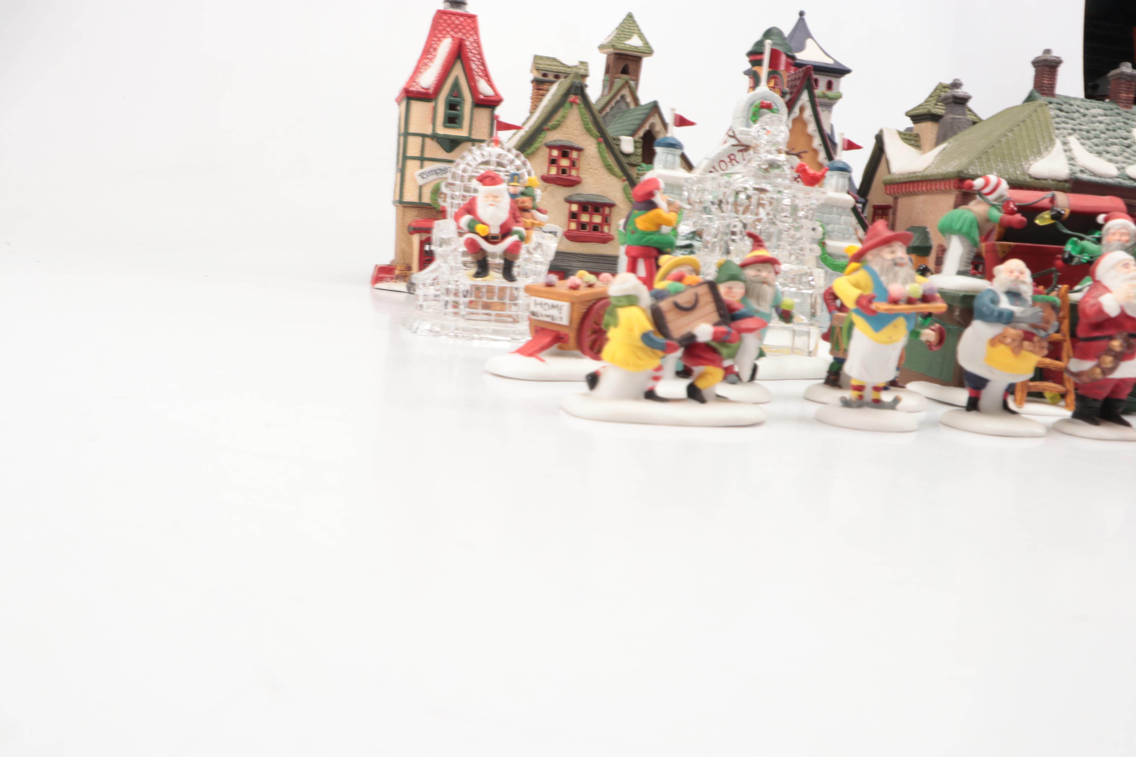 Dept. 56 North Pole Series from the Heritage Village Collection Ceramic Figures