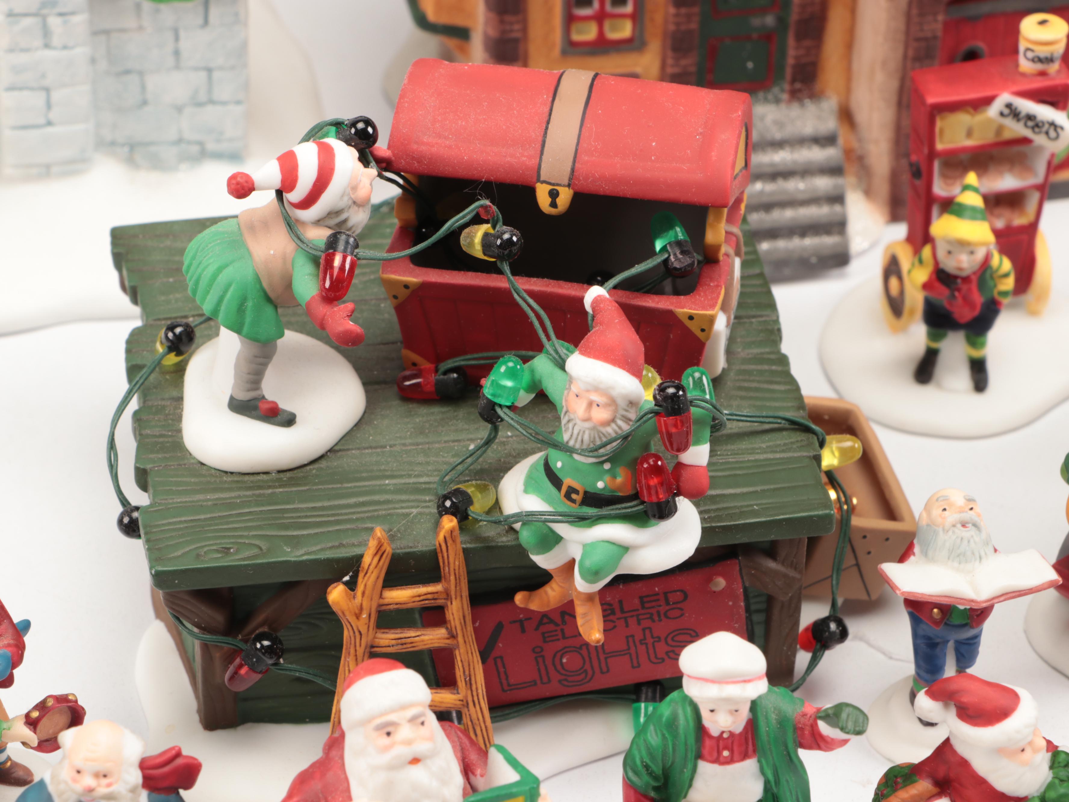 Dept. 56 North Pole Series from the Heritage Village Collection Ceramic Figures