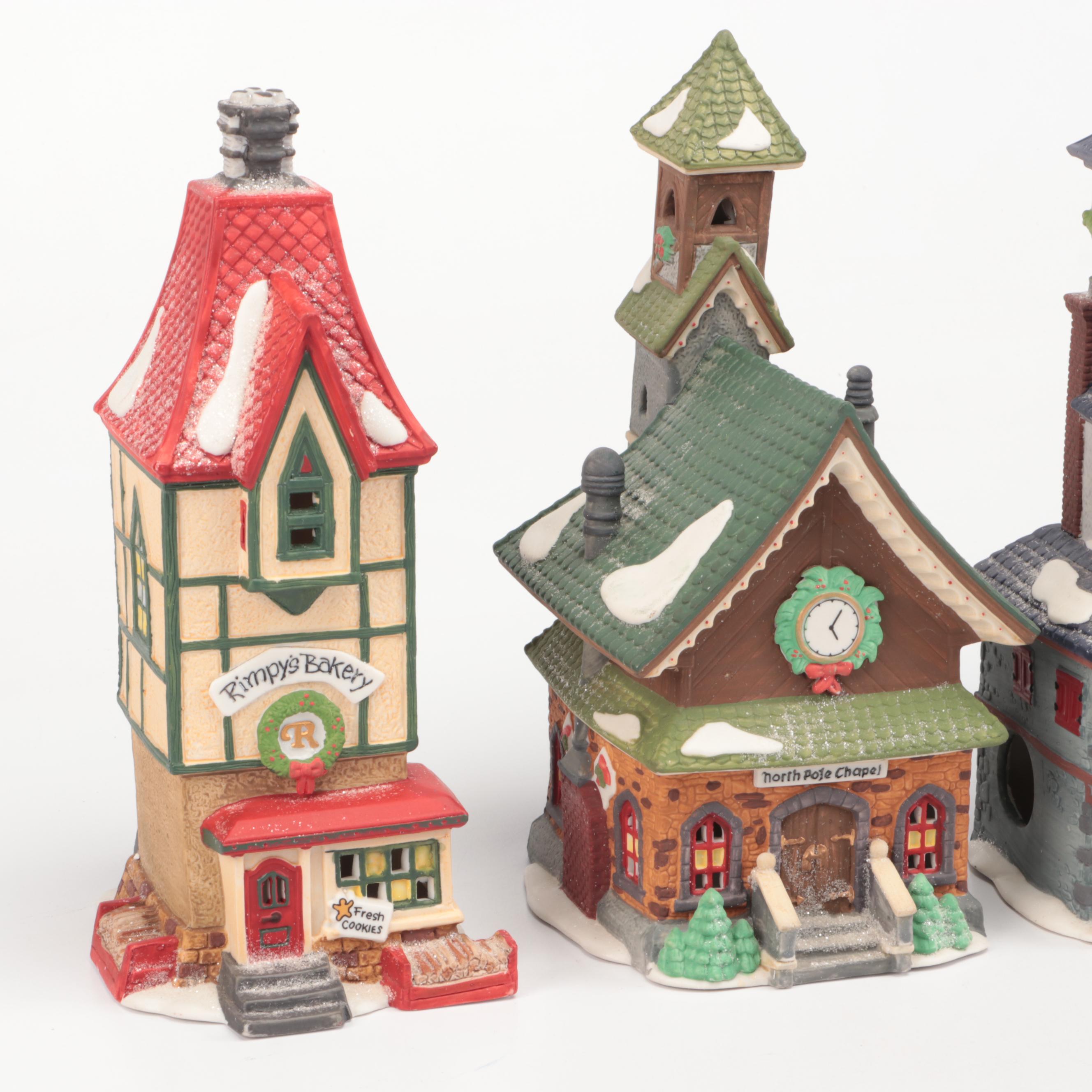 Dept. 56 North Pole Series from the Heritage Village Collection Ceramic Figures