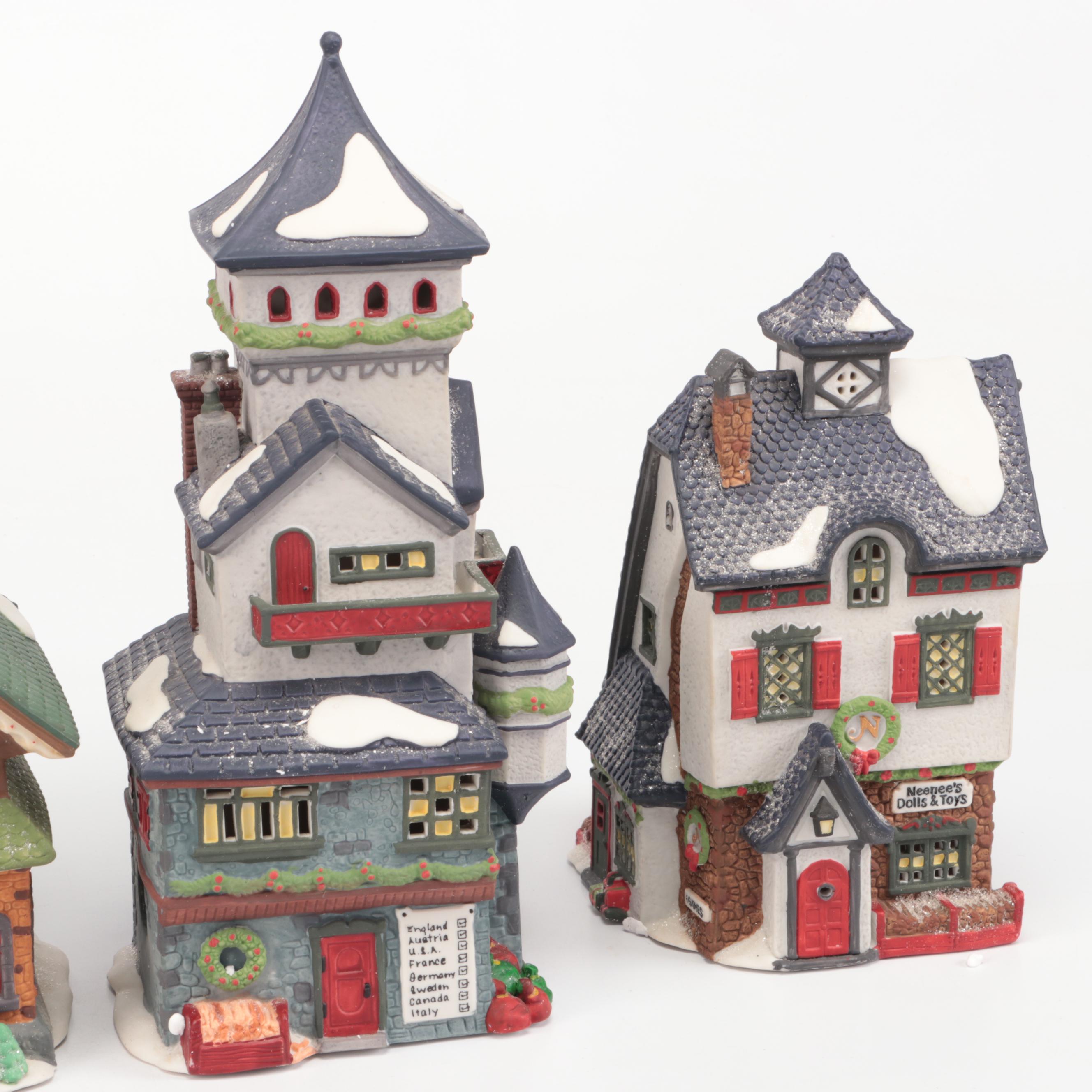 Dept. 56 North Pole Series from the Heritage Village Collection Ceramic Figures