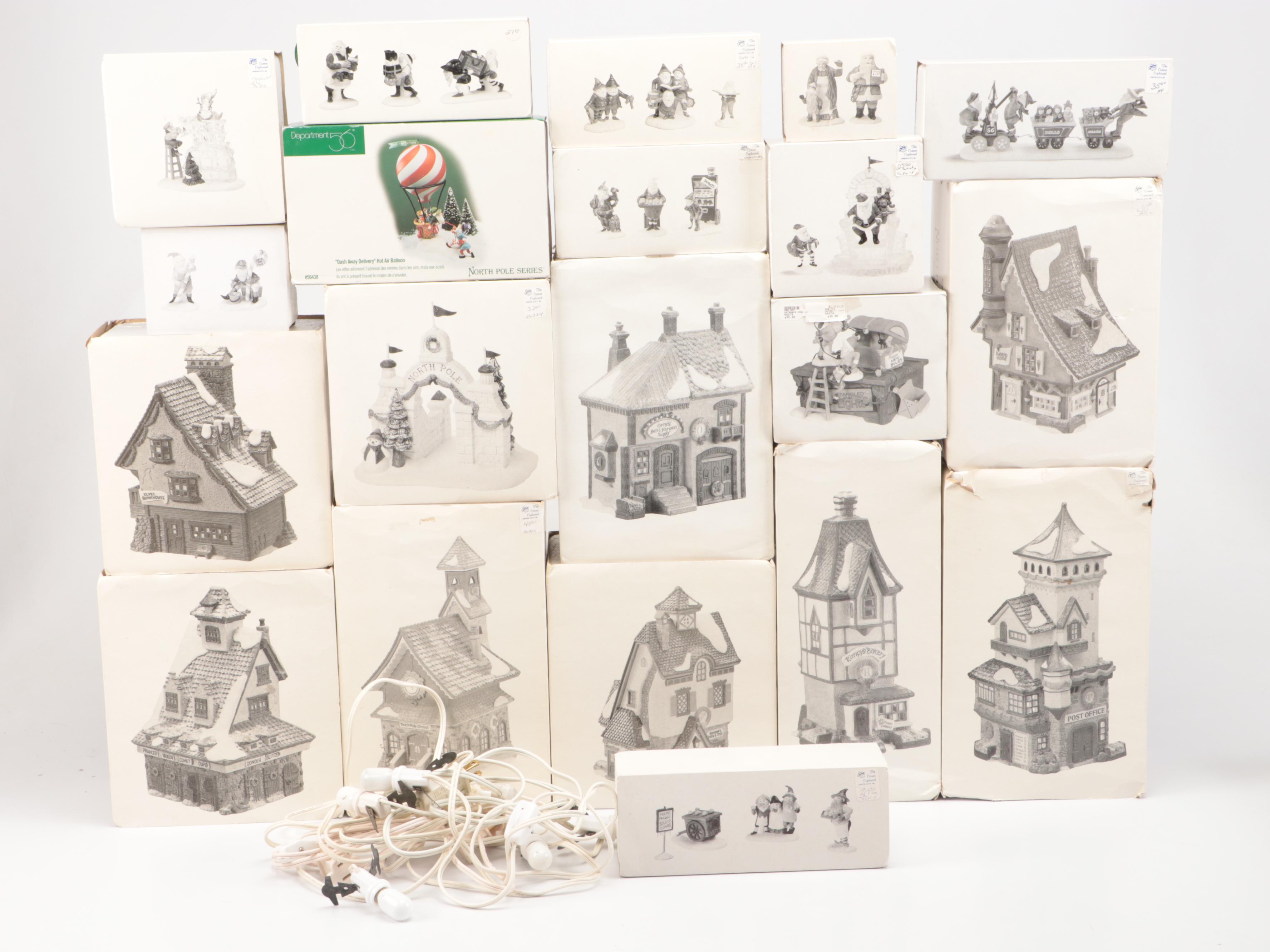 Dept. 56 North Pole Series from the Heritage Village Collection Ceramic Figures
