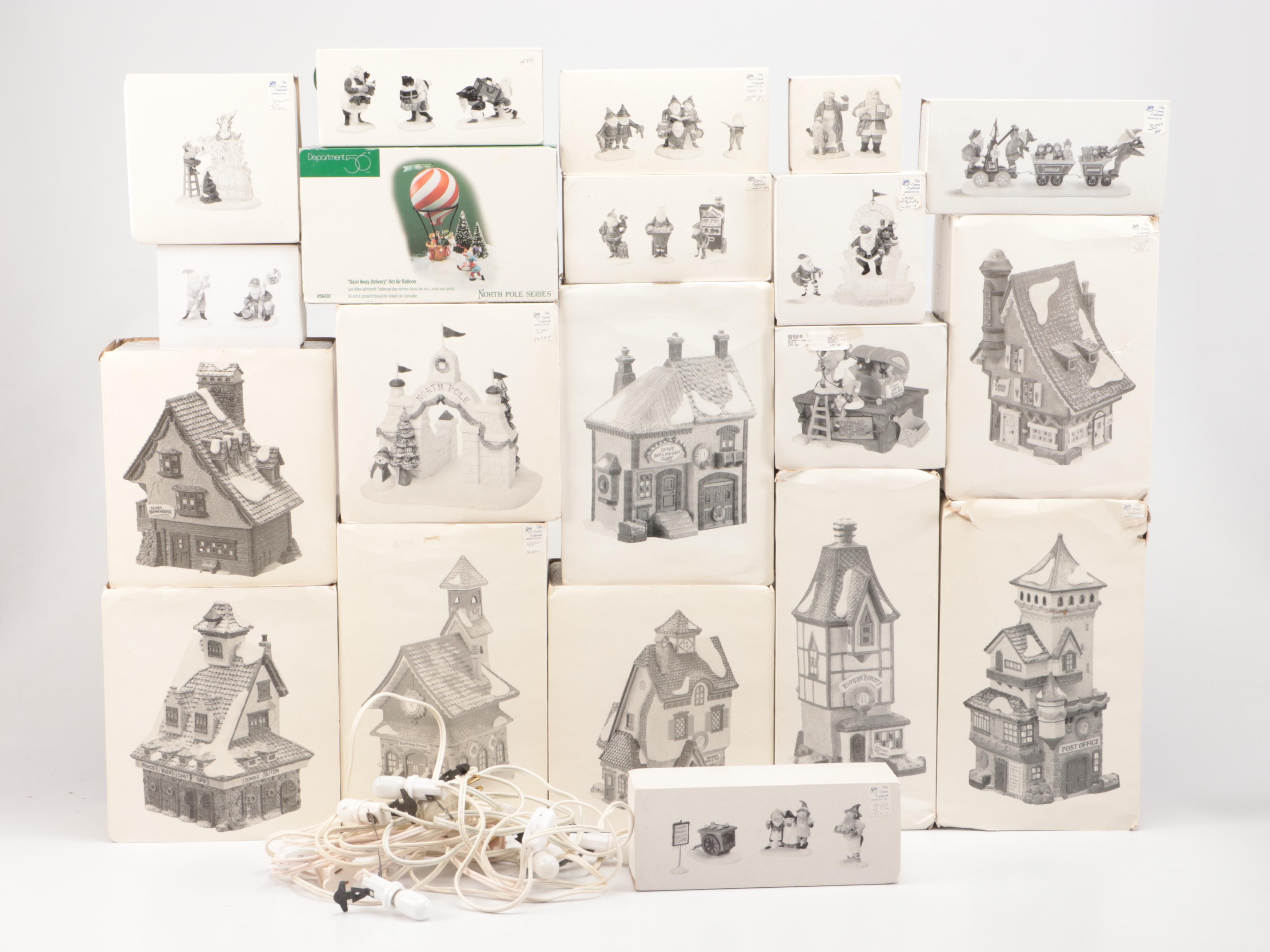 Dept. 56 North Pole Series from the Heritage Village Collection Ceramic Figures