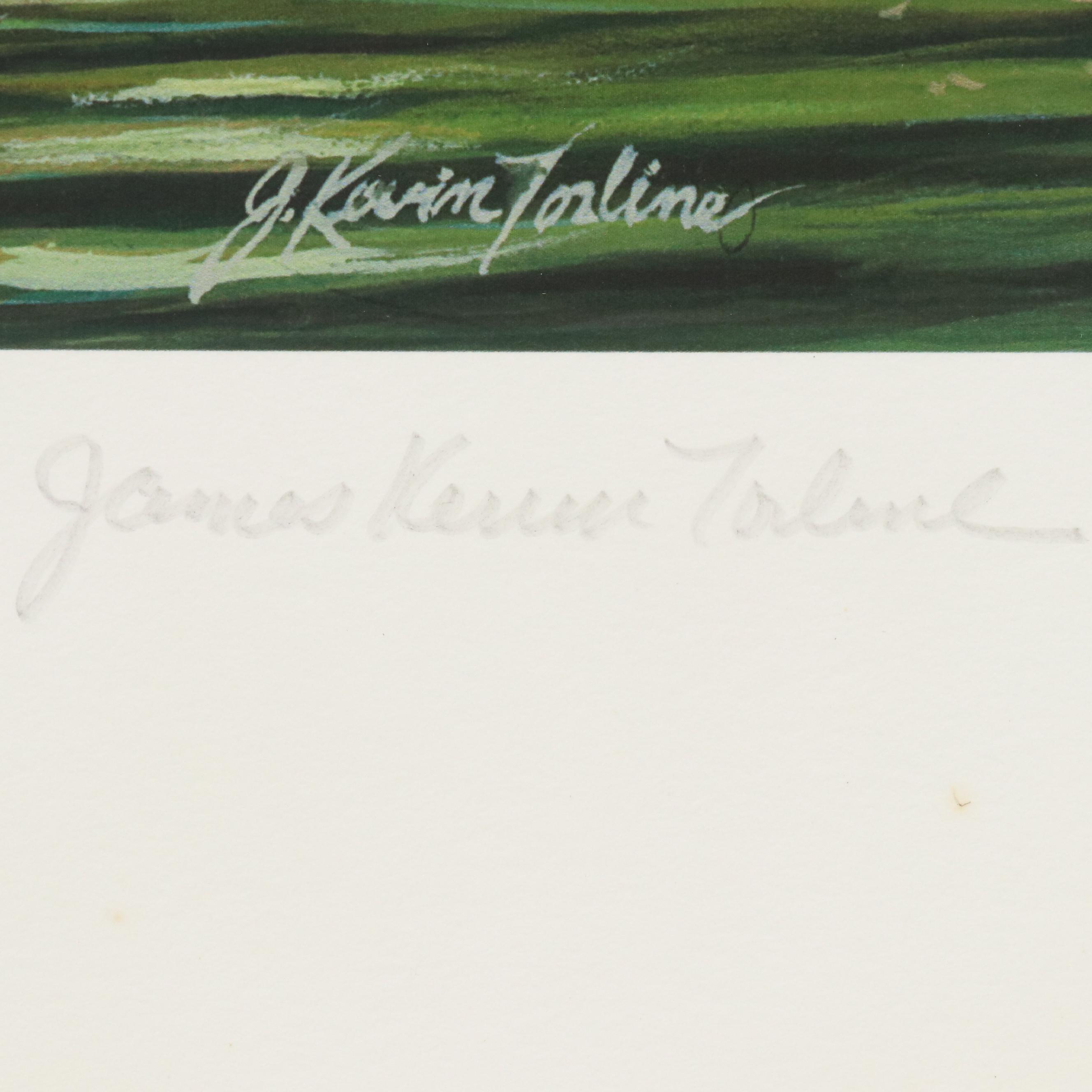 James Kevin Torline Giclée "Bengal Tiger in the Jungle," 2006