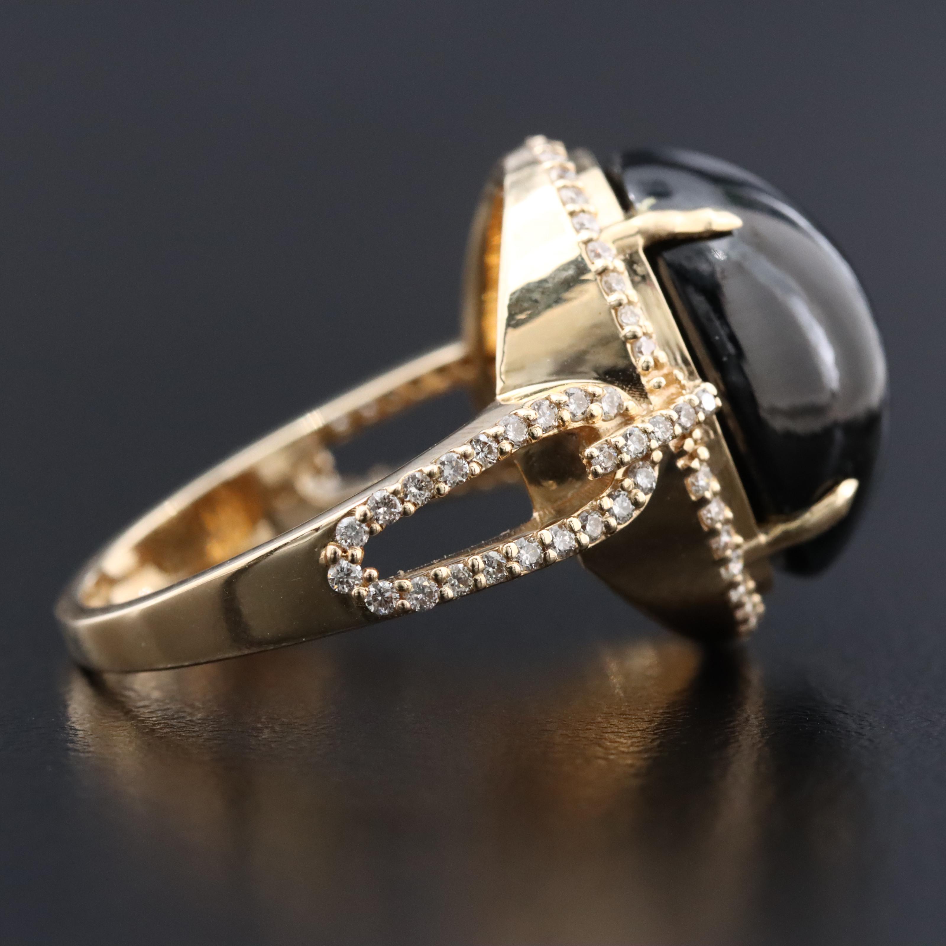 14K 14.99 CT Sapphire and Diamond Ring with IGI Report