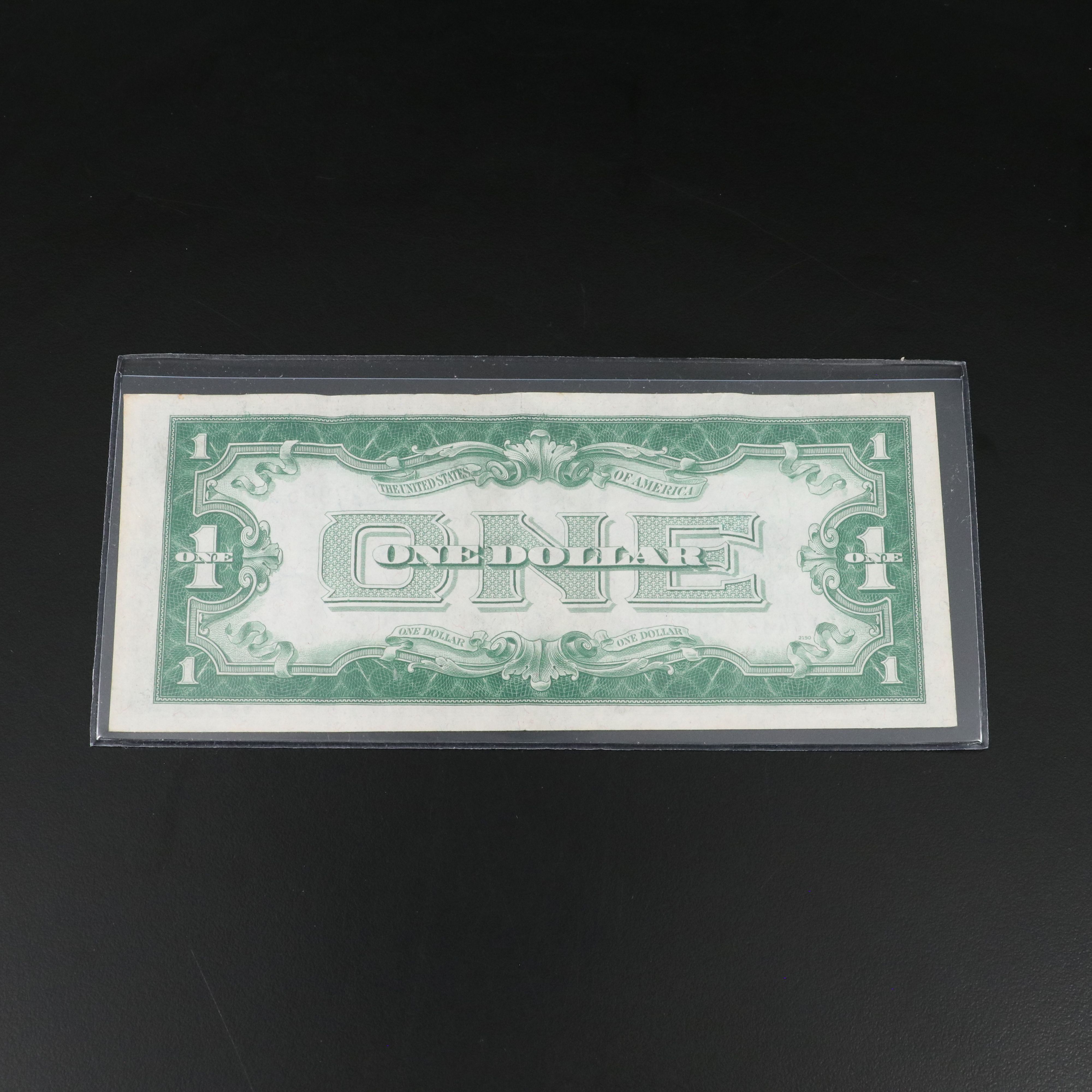 1928 A One Dollar Funny Back Silver Certificate
