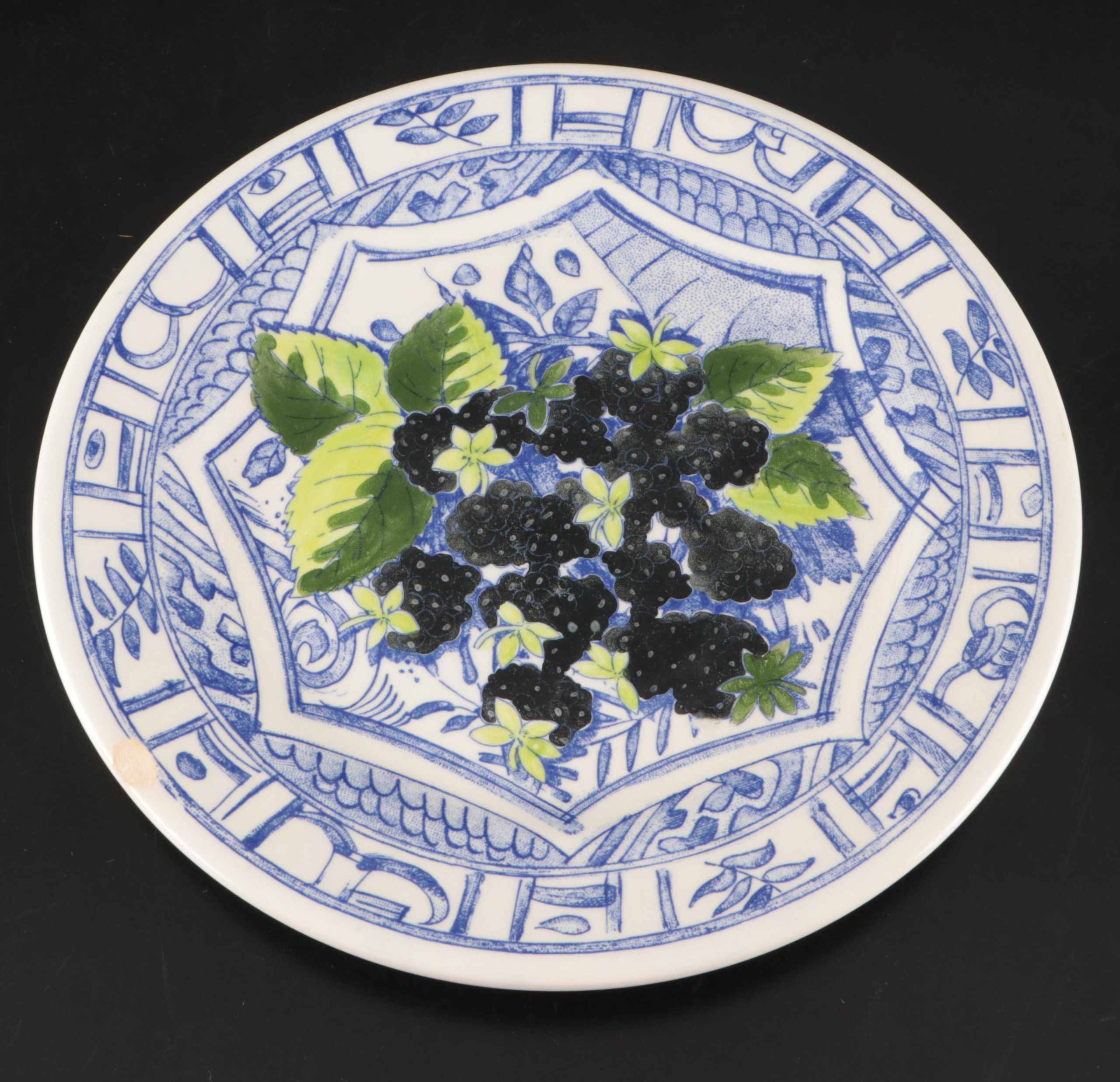Faiencerie de Gien "Oiseau Bleu" and Other Tableware