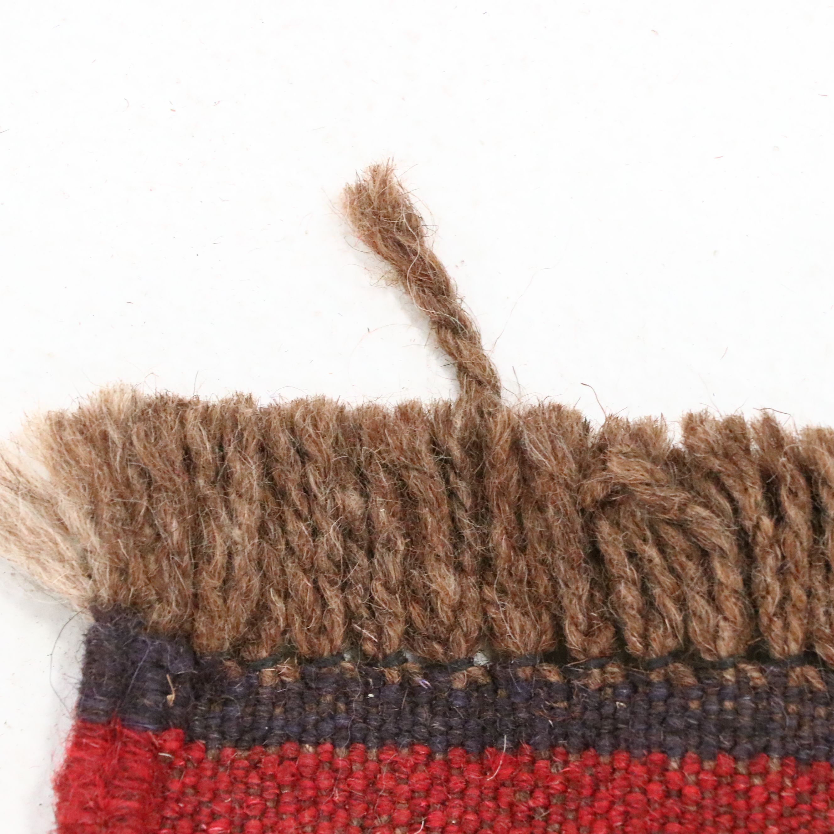 2'5 x 11'8 Hand-Knotted Afghan Mashwani Carpet Runner