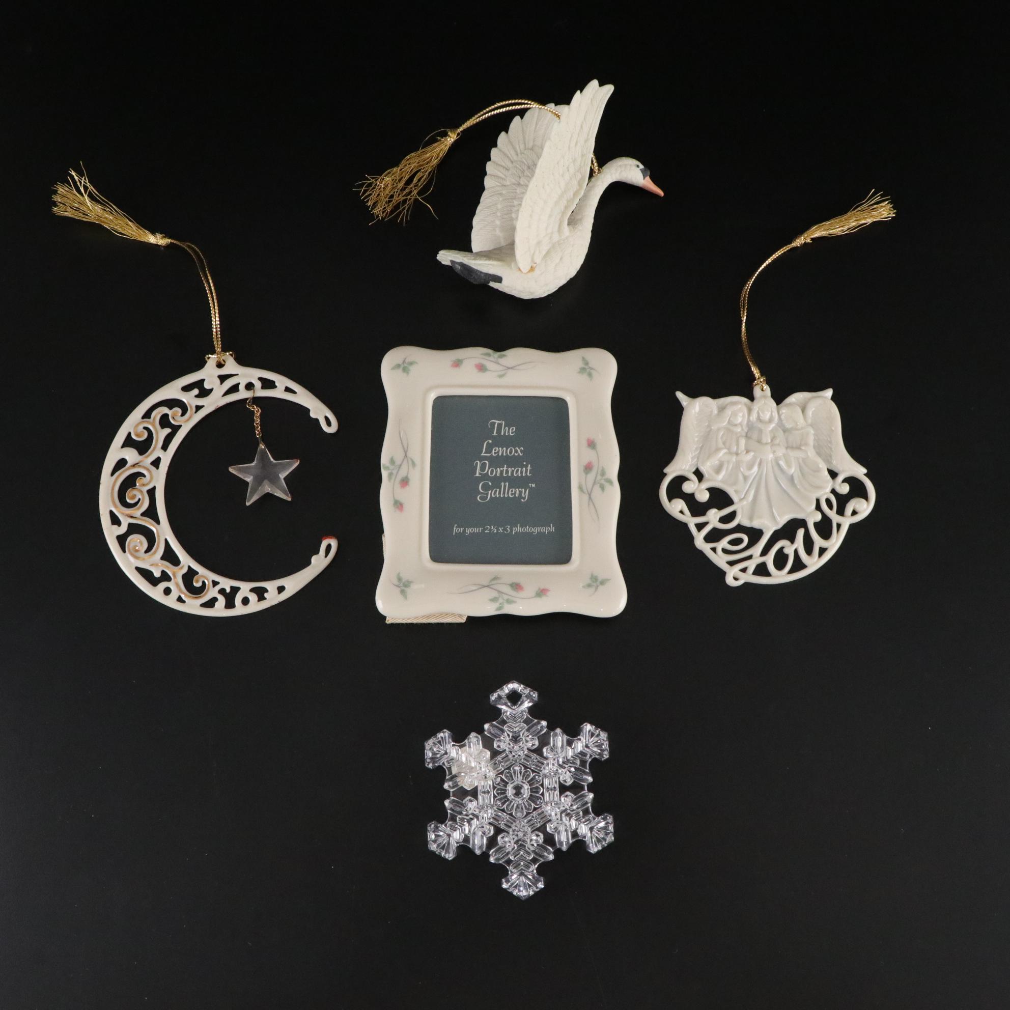 Lenox and MMA Christmas Ornaments
