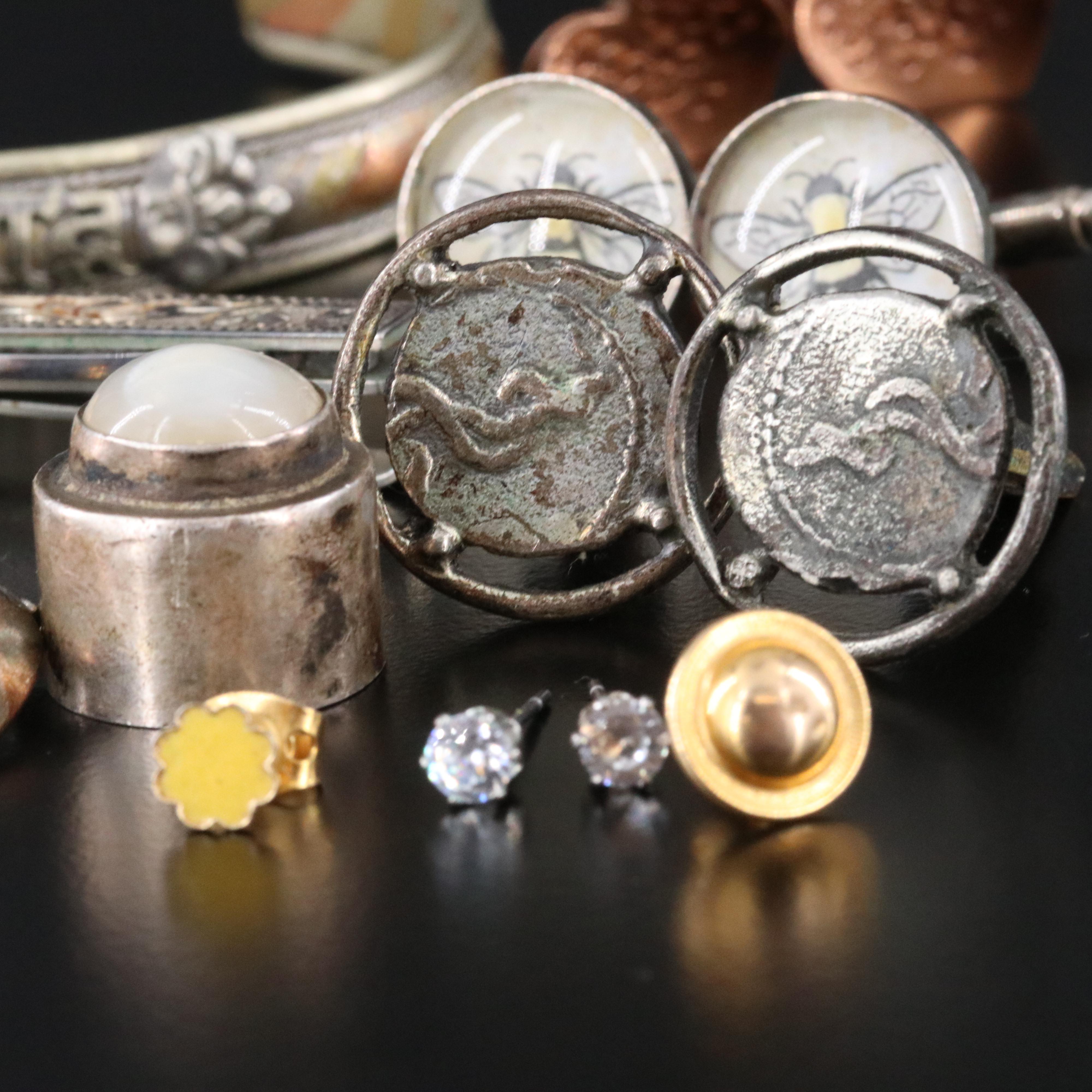 Jewelry Collection Featuring Sterling, Gret Rarkin and Chalcedony