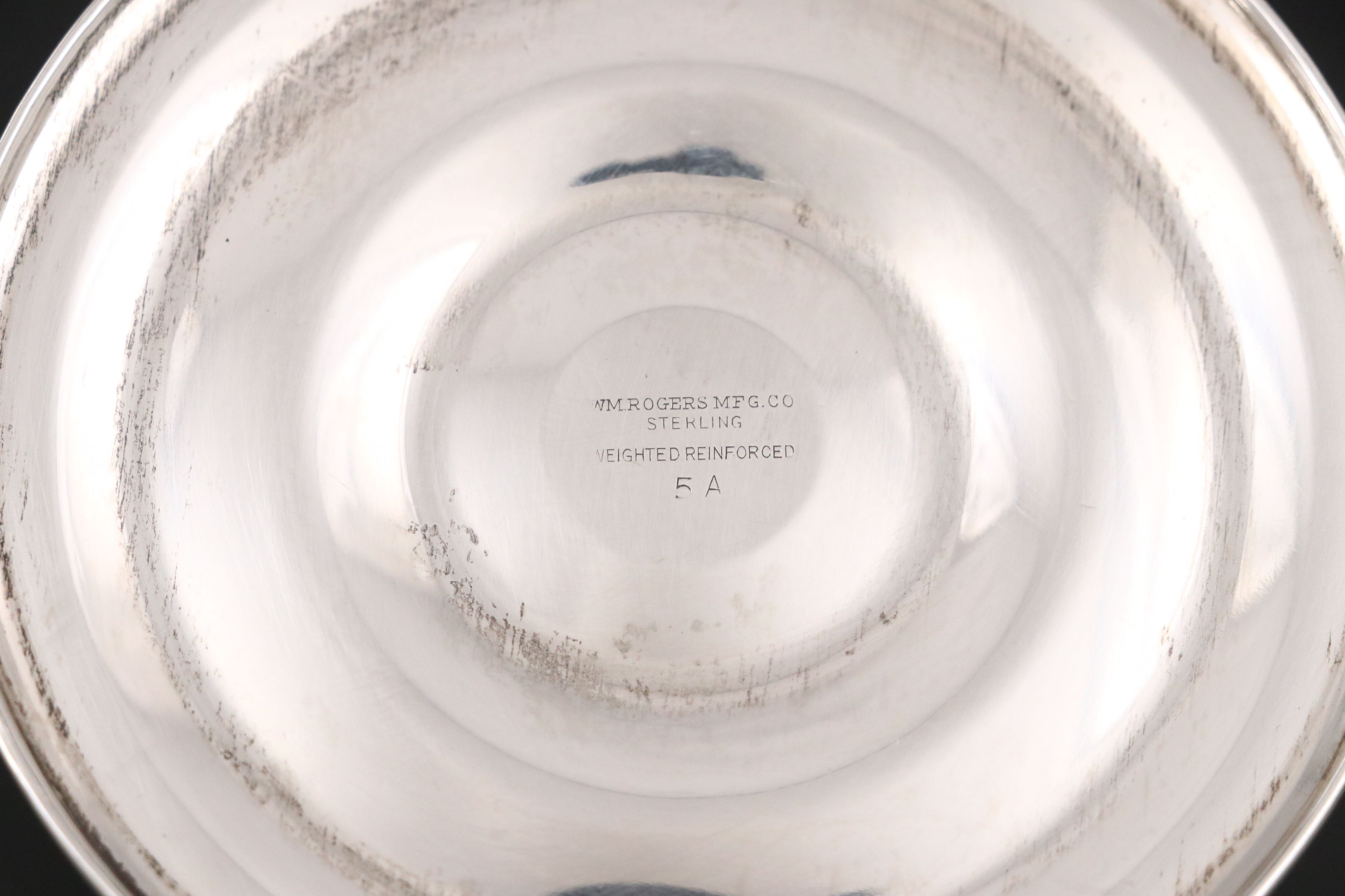 Sterling Salt Cellar and Spoons with Silver Plate Hand-Chased Shakers and More