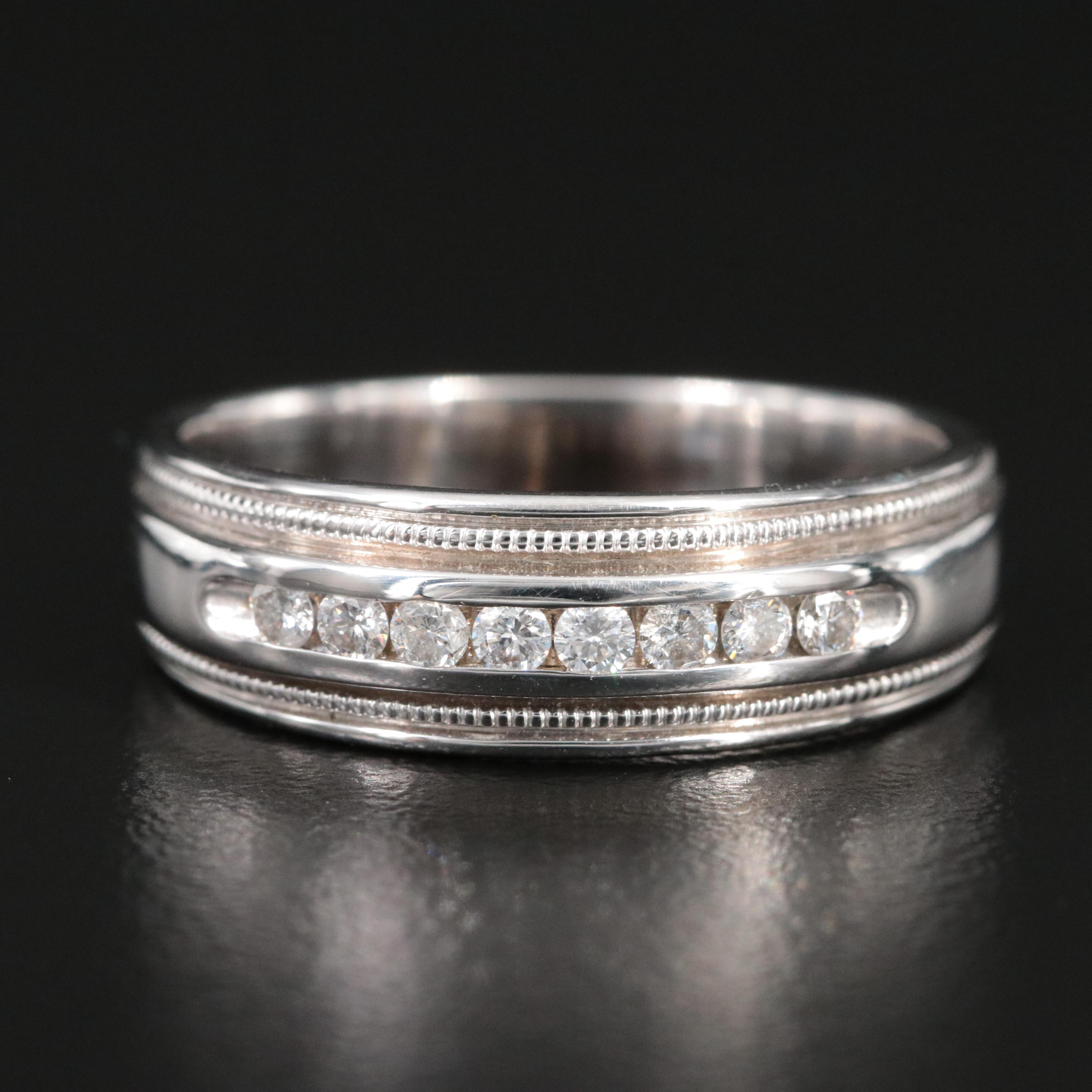 14K 0.27 CTW Diamond Band