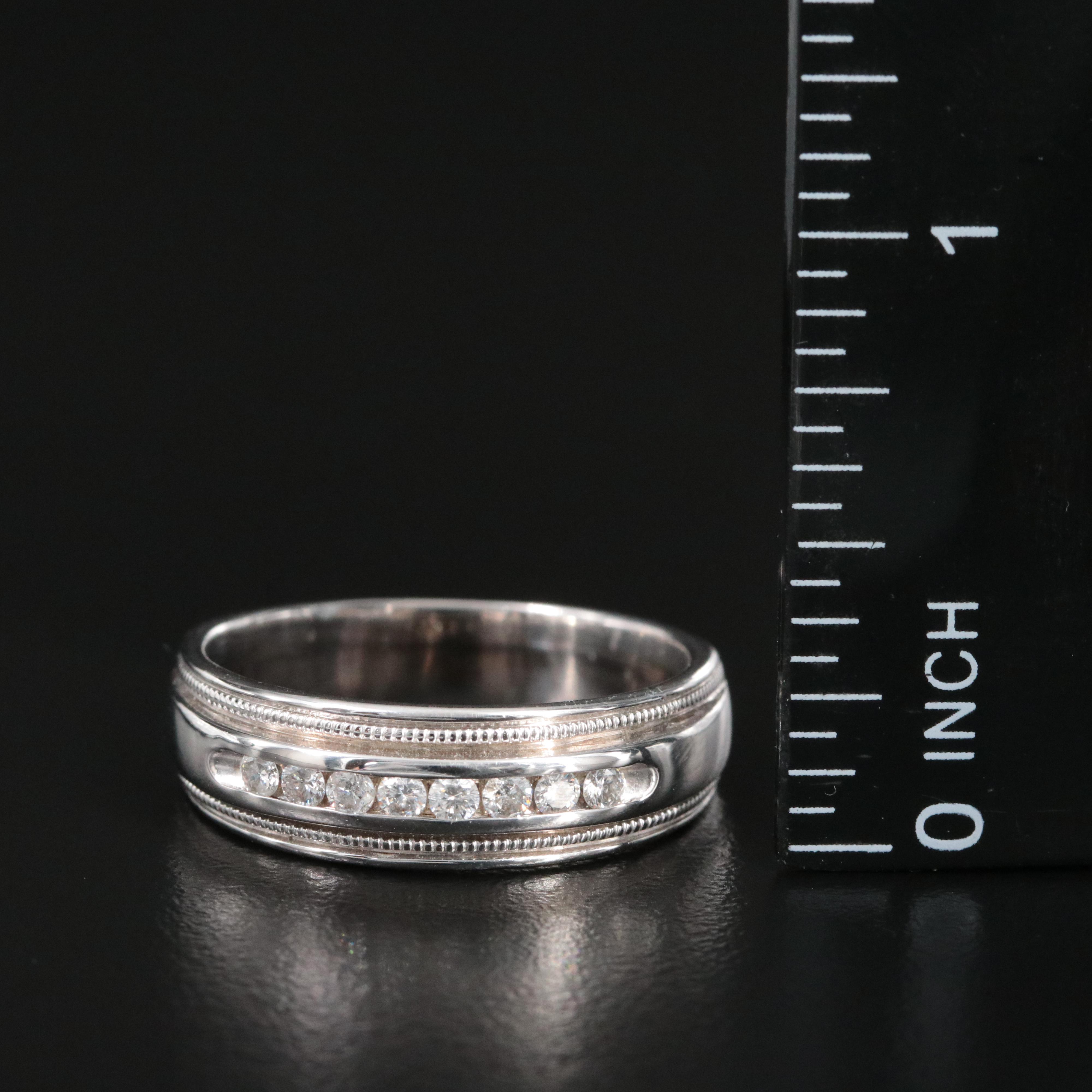 14K 0.27 CTW Diamond Band