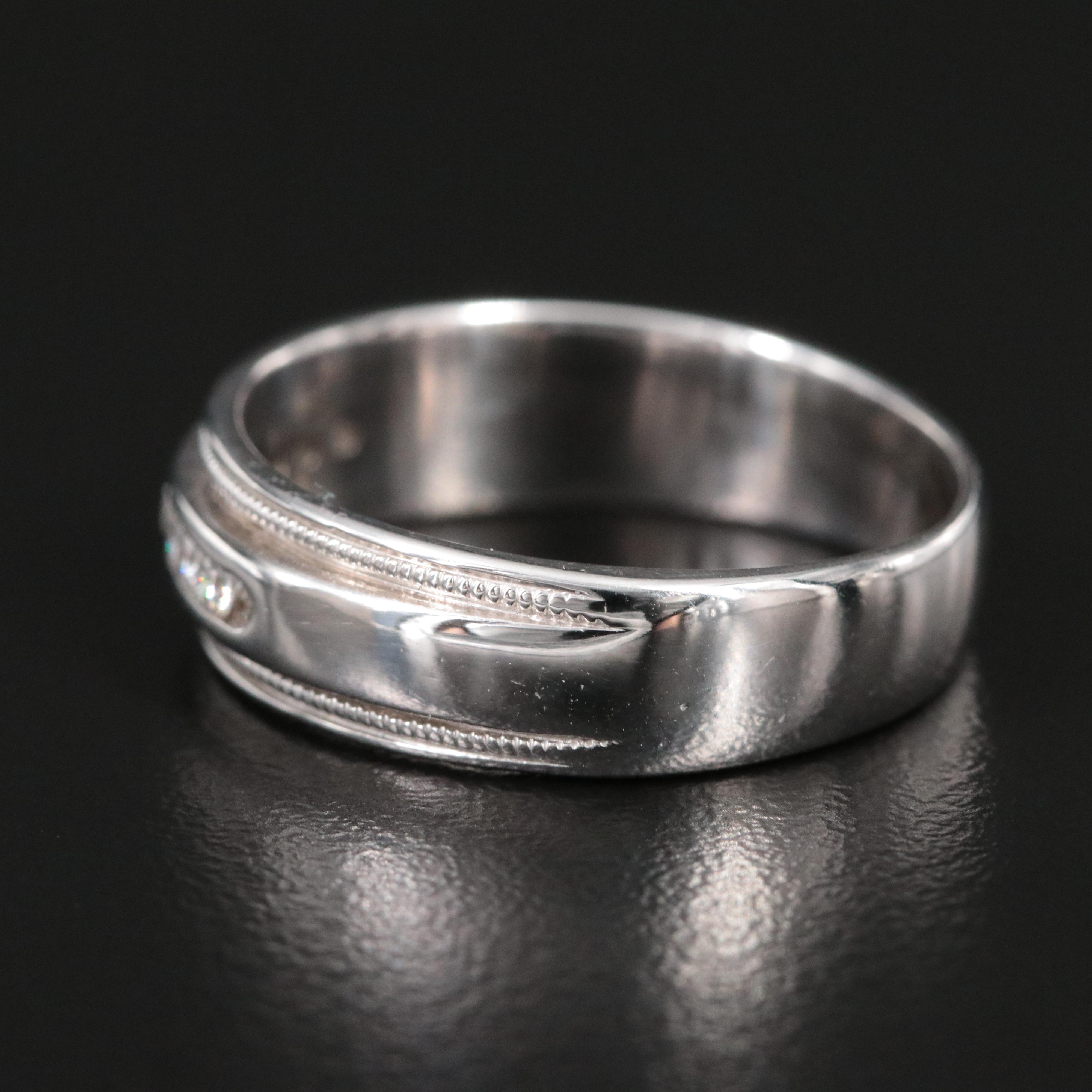 14K 0.27 CTW Diamond Band