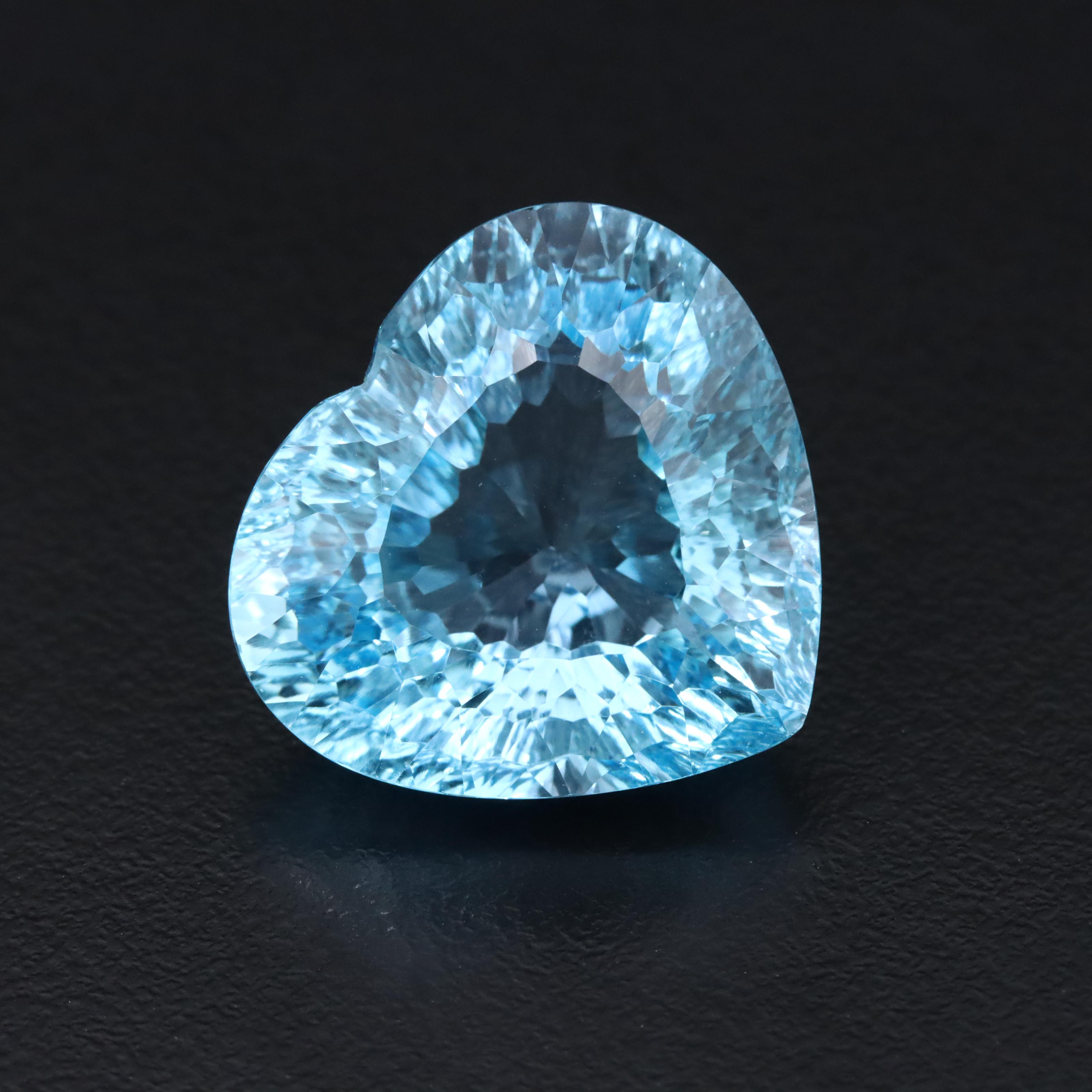 Loose 28.68 CT Sky Blue Topaz