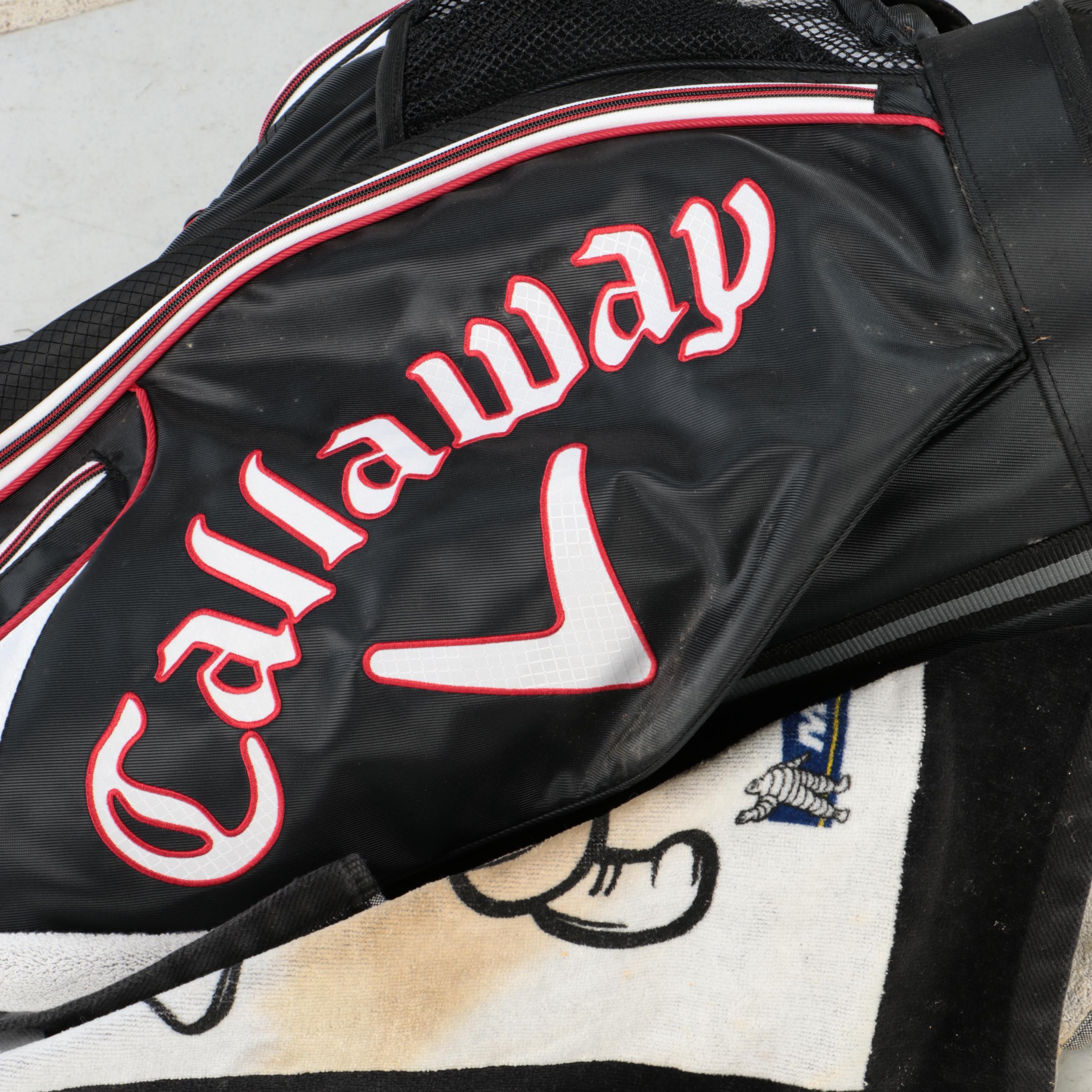 Callaway Xtreme Golf Bag with Callaway Clubs and More Accessories