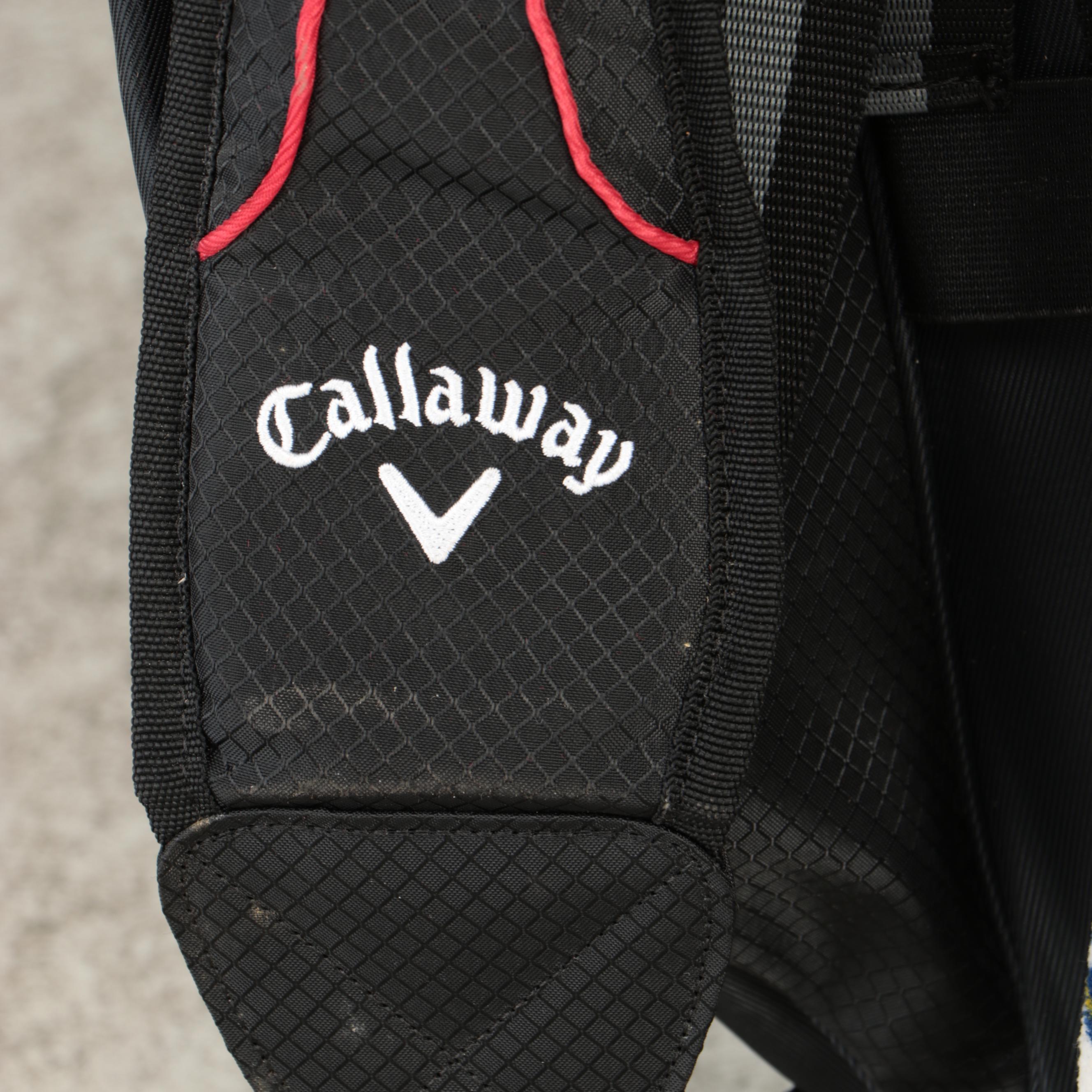 Callaway Xtreme Golf Bag with Callaway Clubs and More Accessories