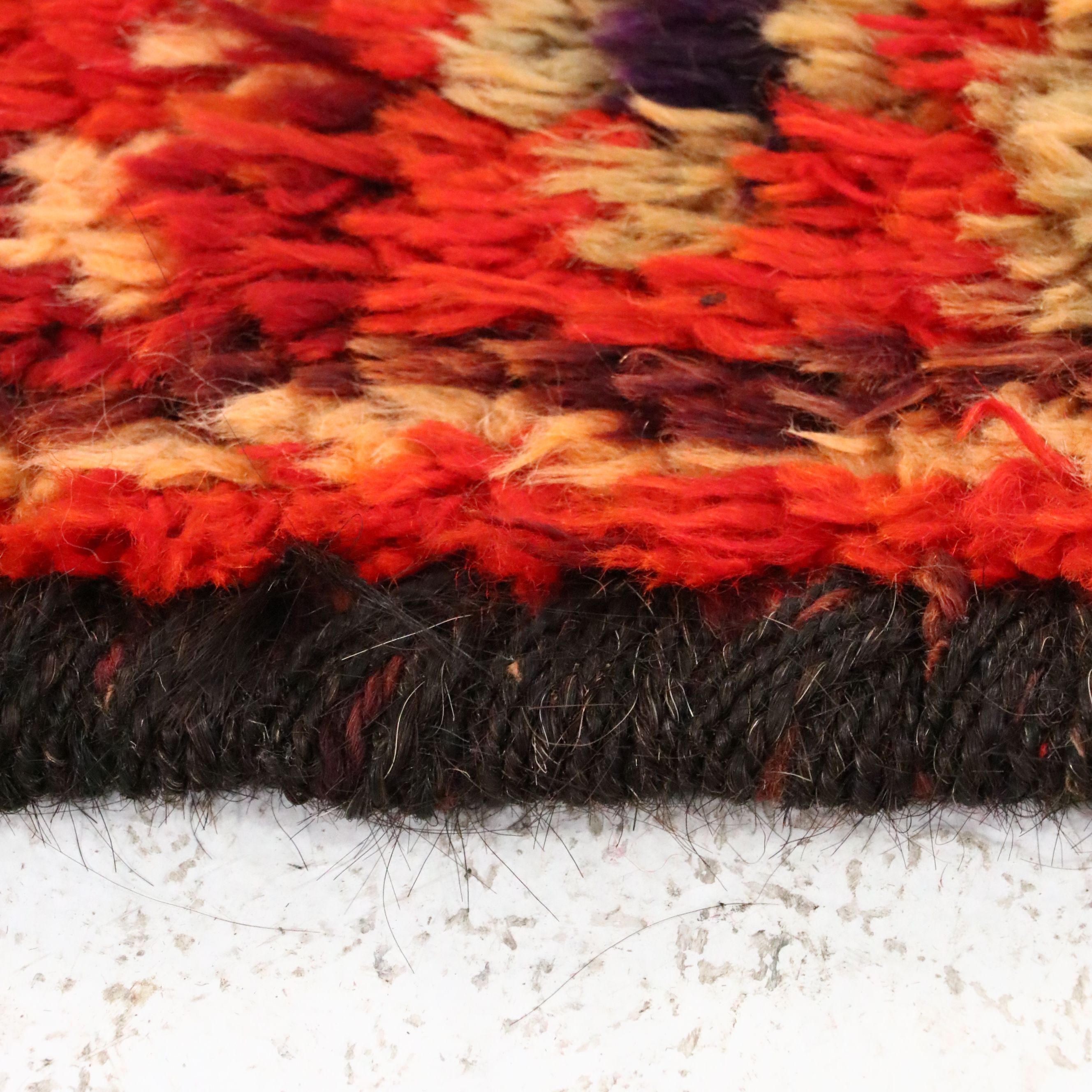 2'11 x 10'7 Hand-Knotted Moroccan Berber Long Rug