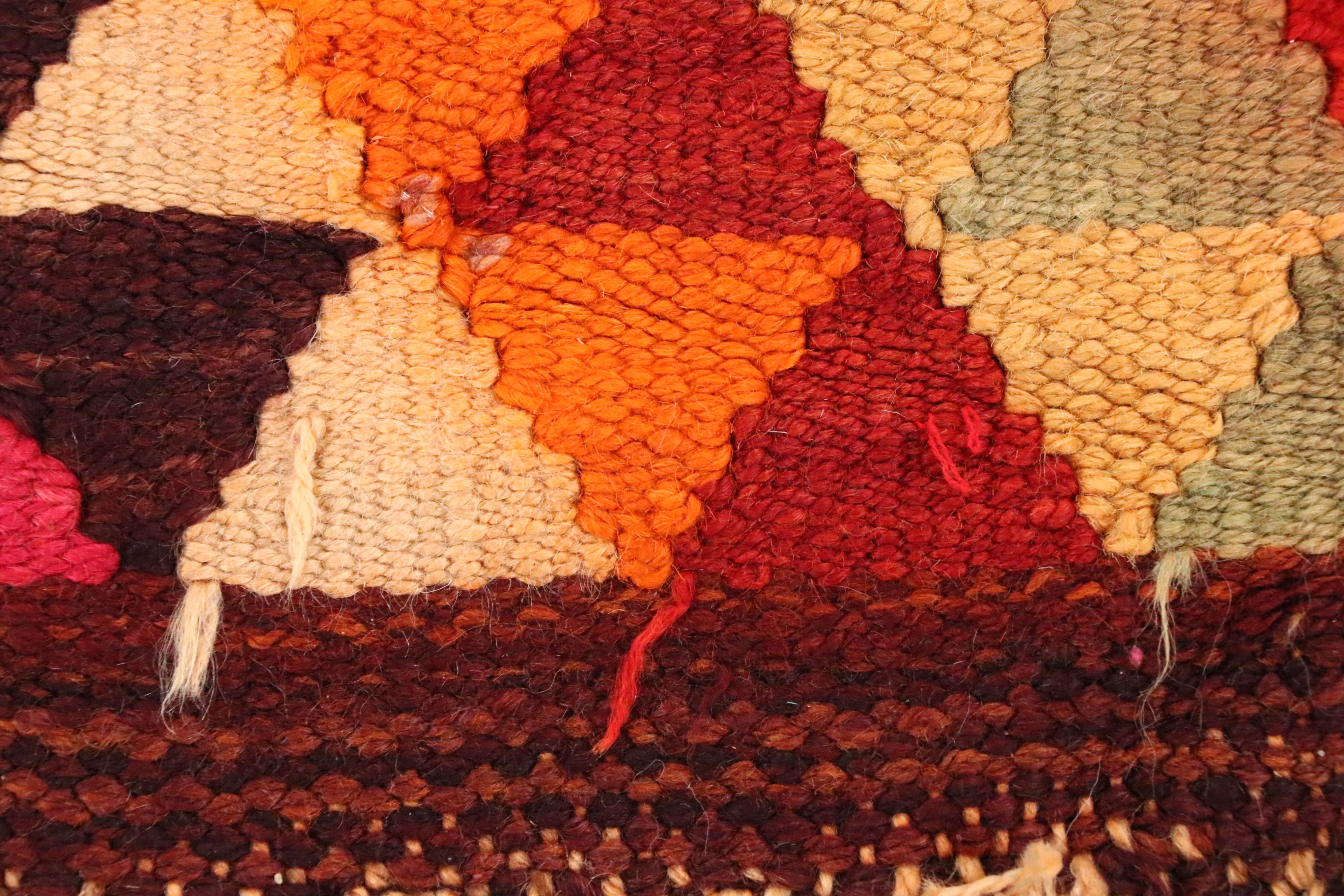 2'11 x 10'7 Hand-Knotted Moroccan Berber Long Rug