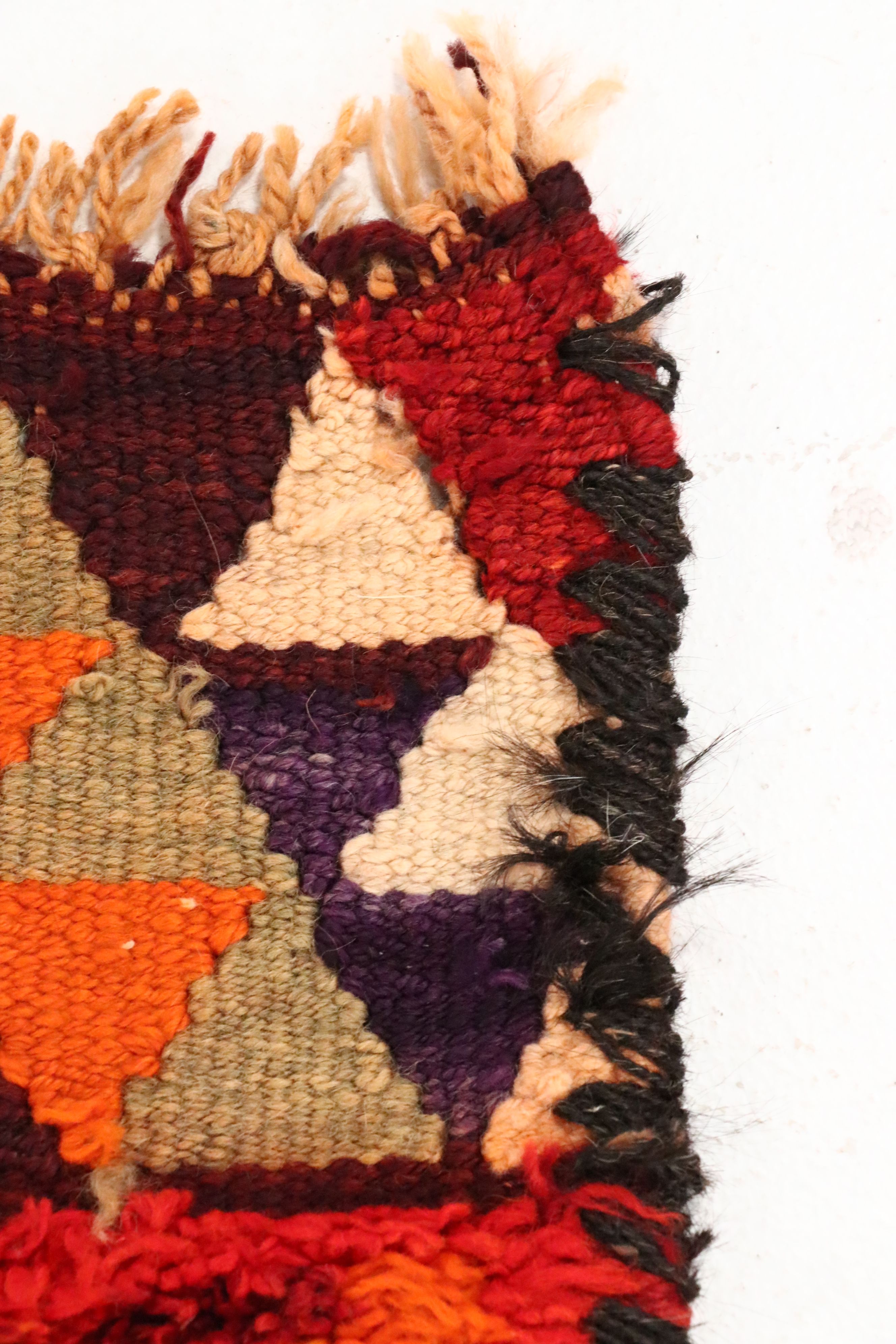 2'11 x 10'7 Hand-Knotted Moroccan Berber Long Rug