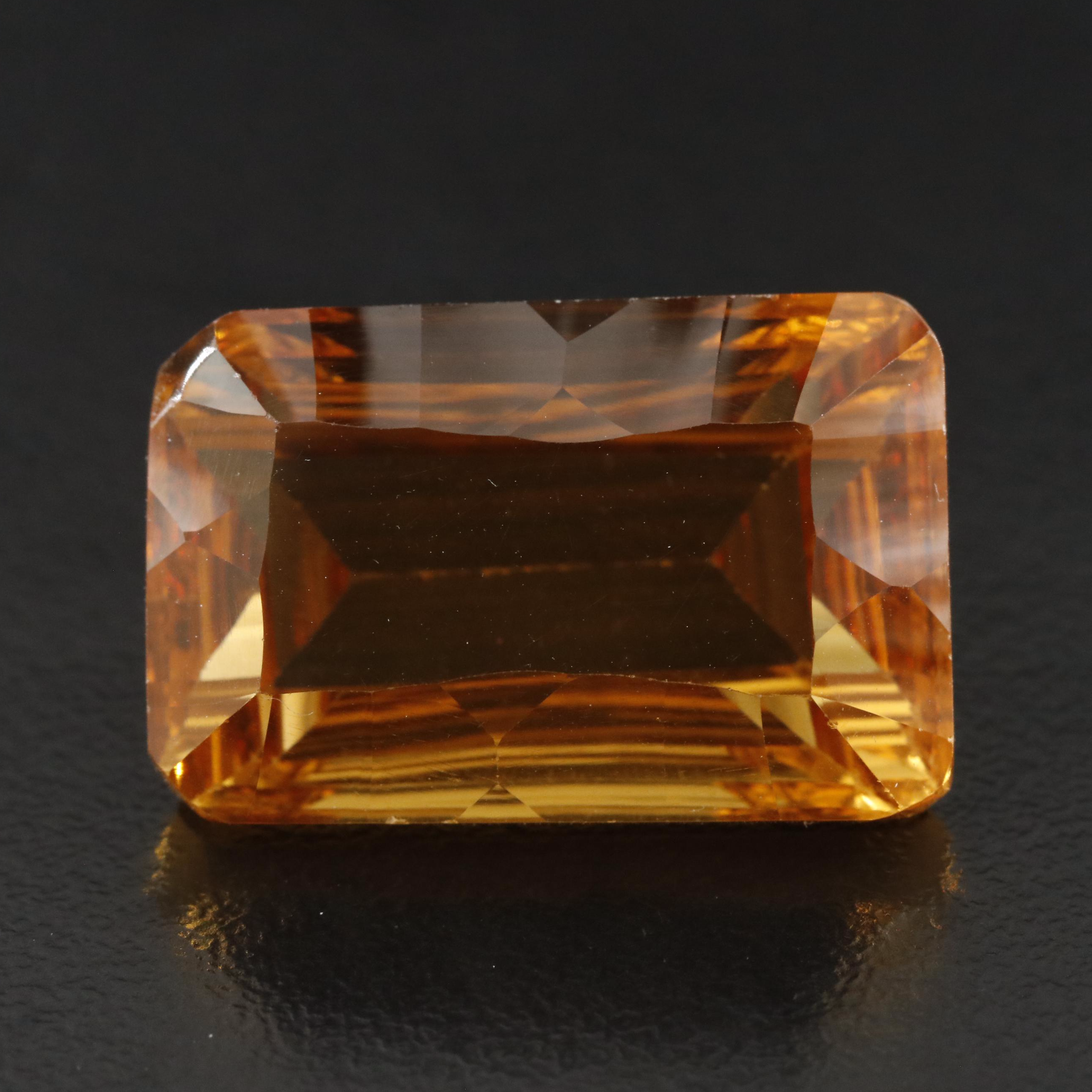 Loose 33.41 CT Citrine