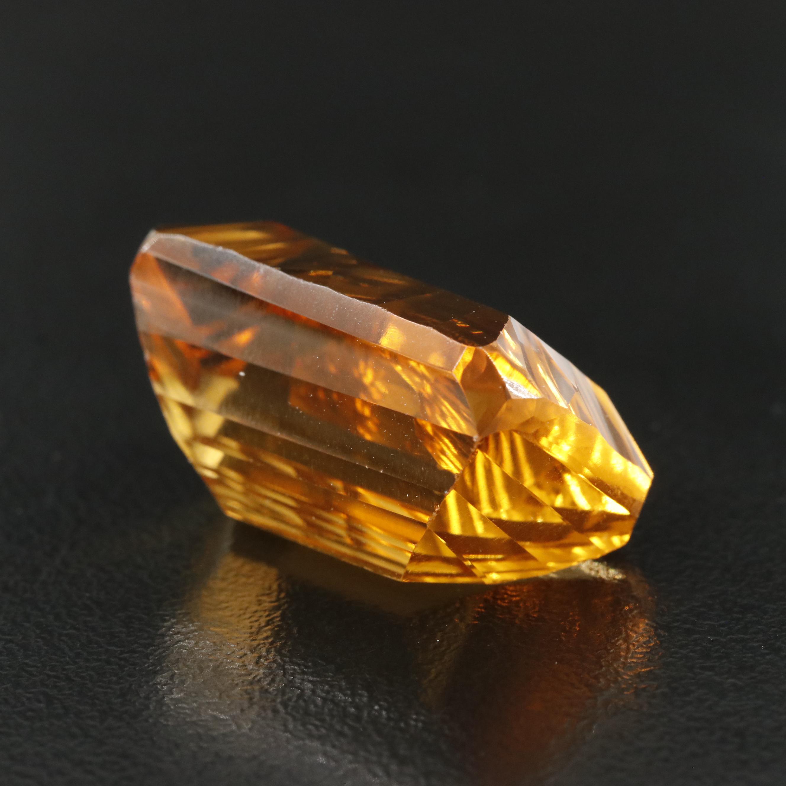 Loose 33.41 CT Citrine
