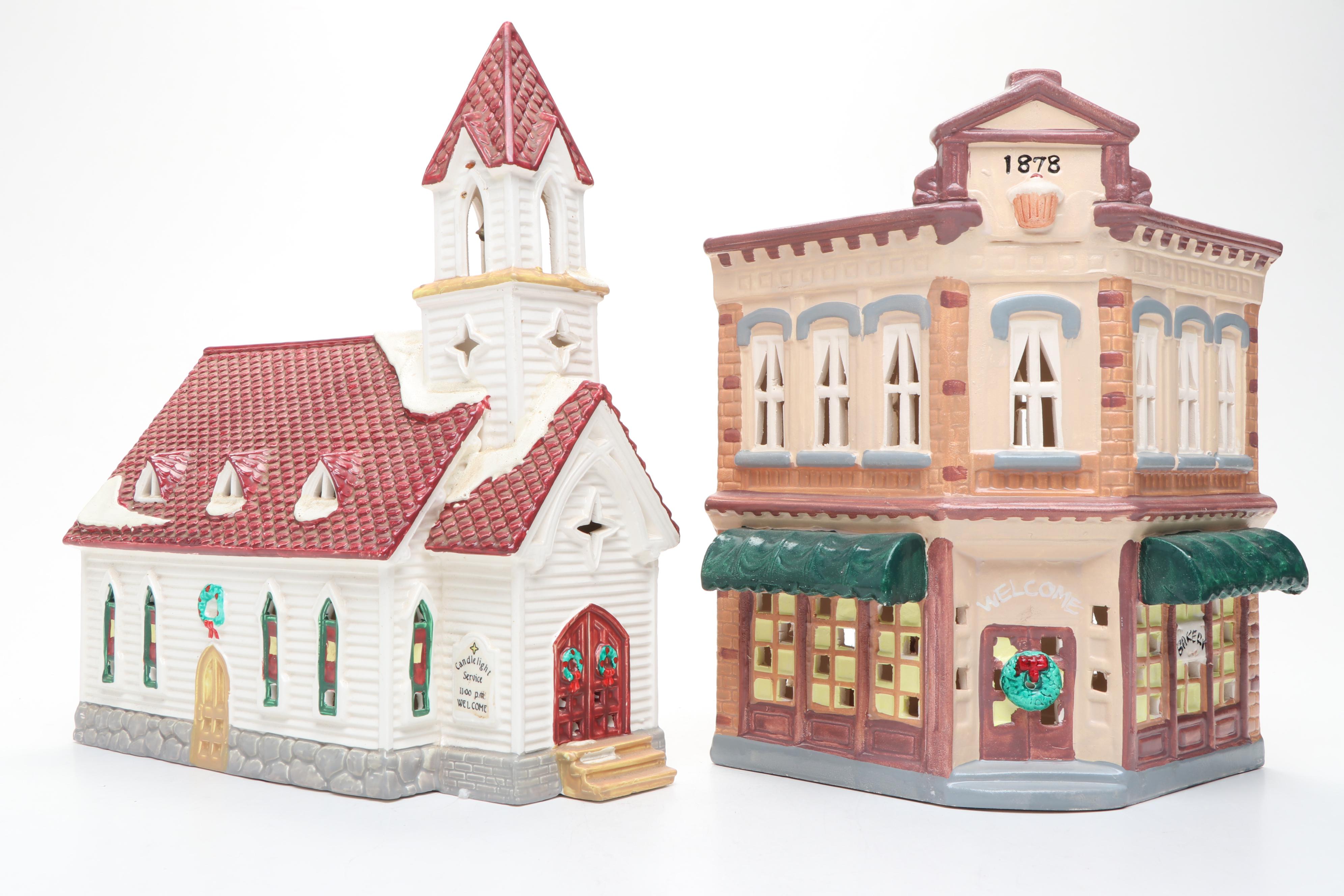 Dept. 56 Snow Village Christmas "Stuck in Snow", "Sleighride" and More Figures