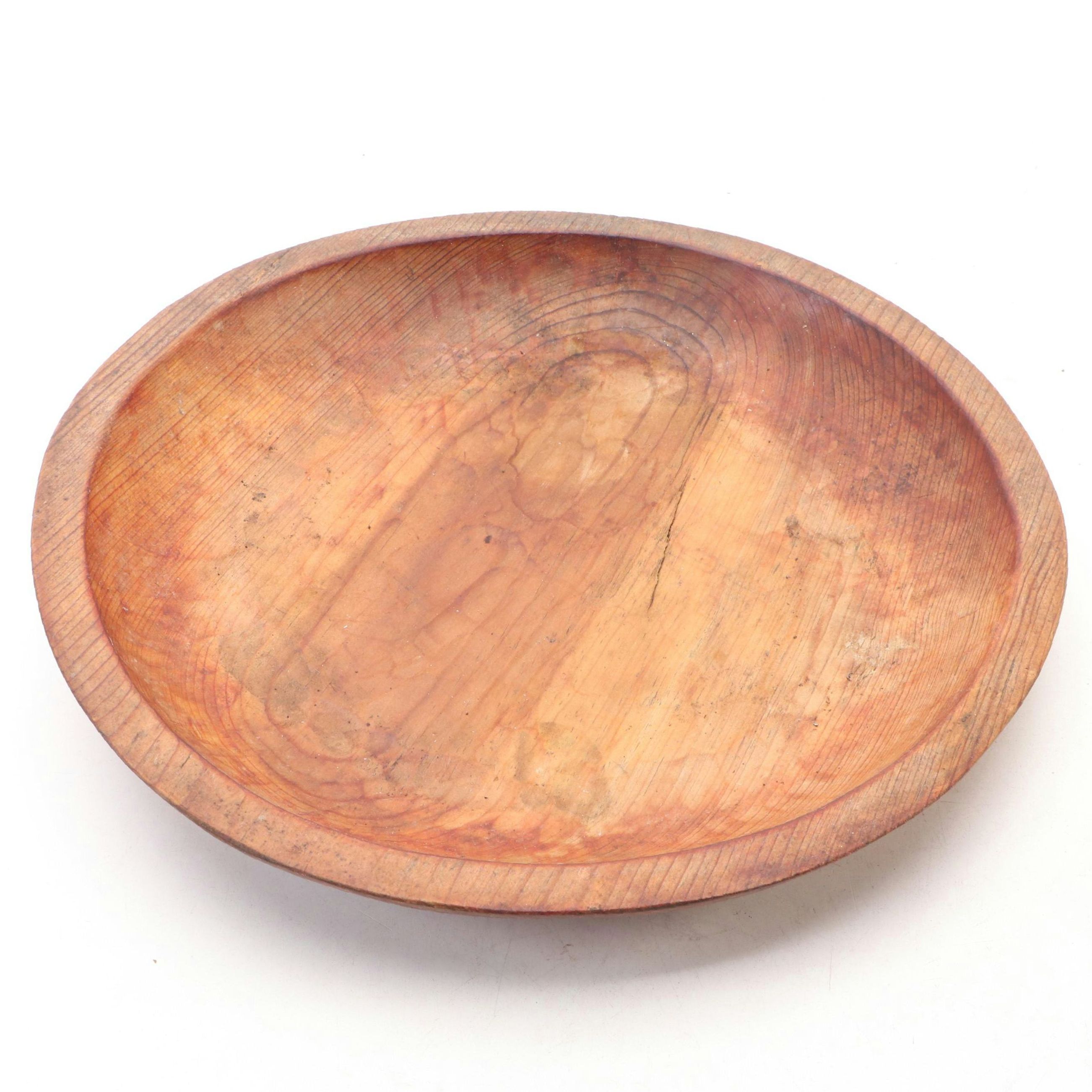Handcrafted Turned Wood Bowl