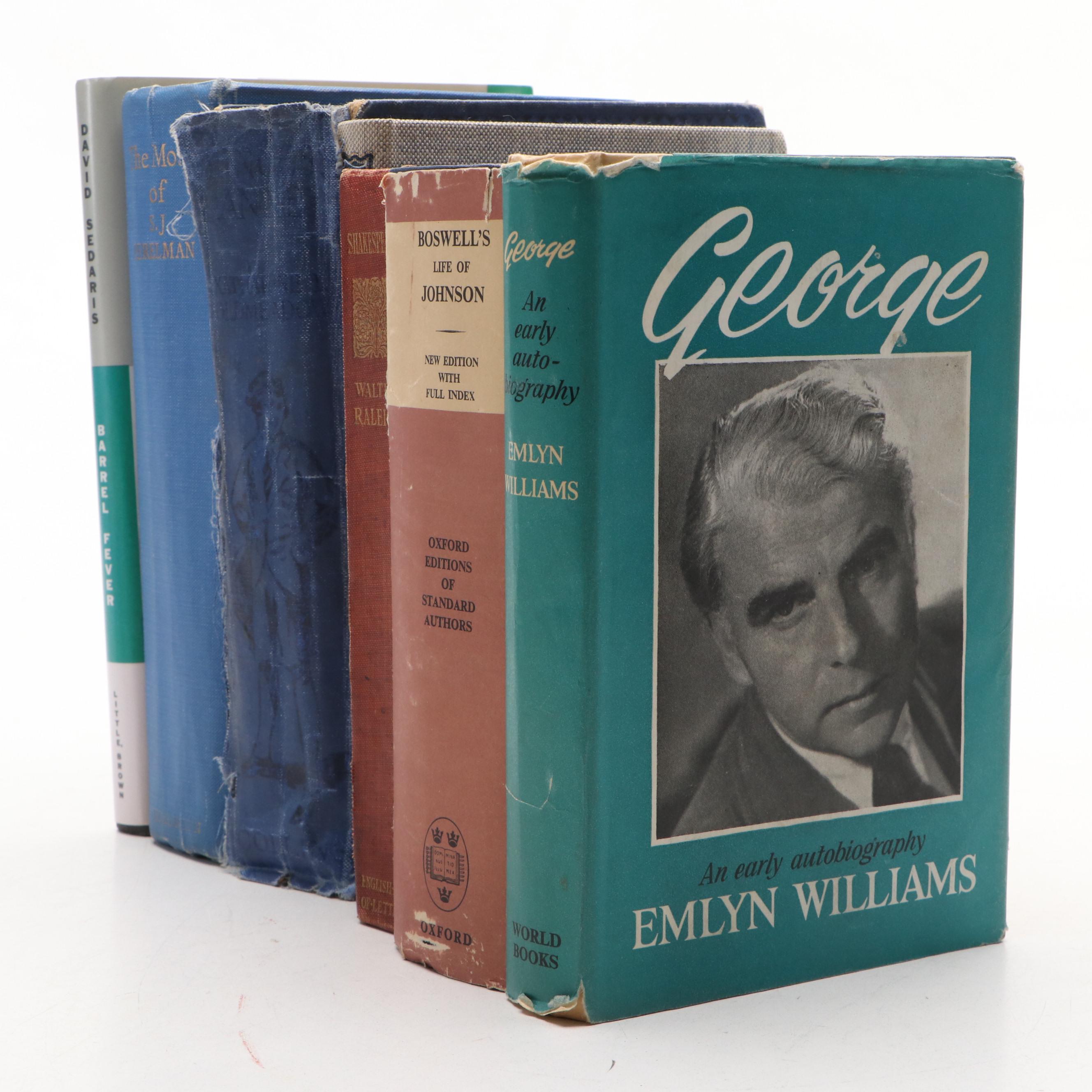 First Edition "Barrel Fever" by David Sedaris with More Books