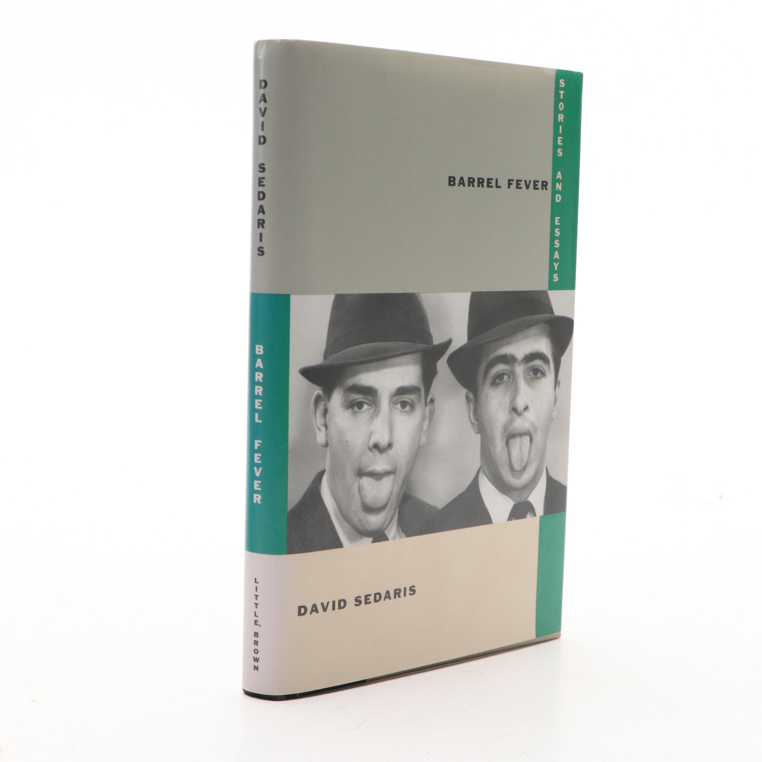 First Edition "Barrel Fever" by David Sedaris with More Books