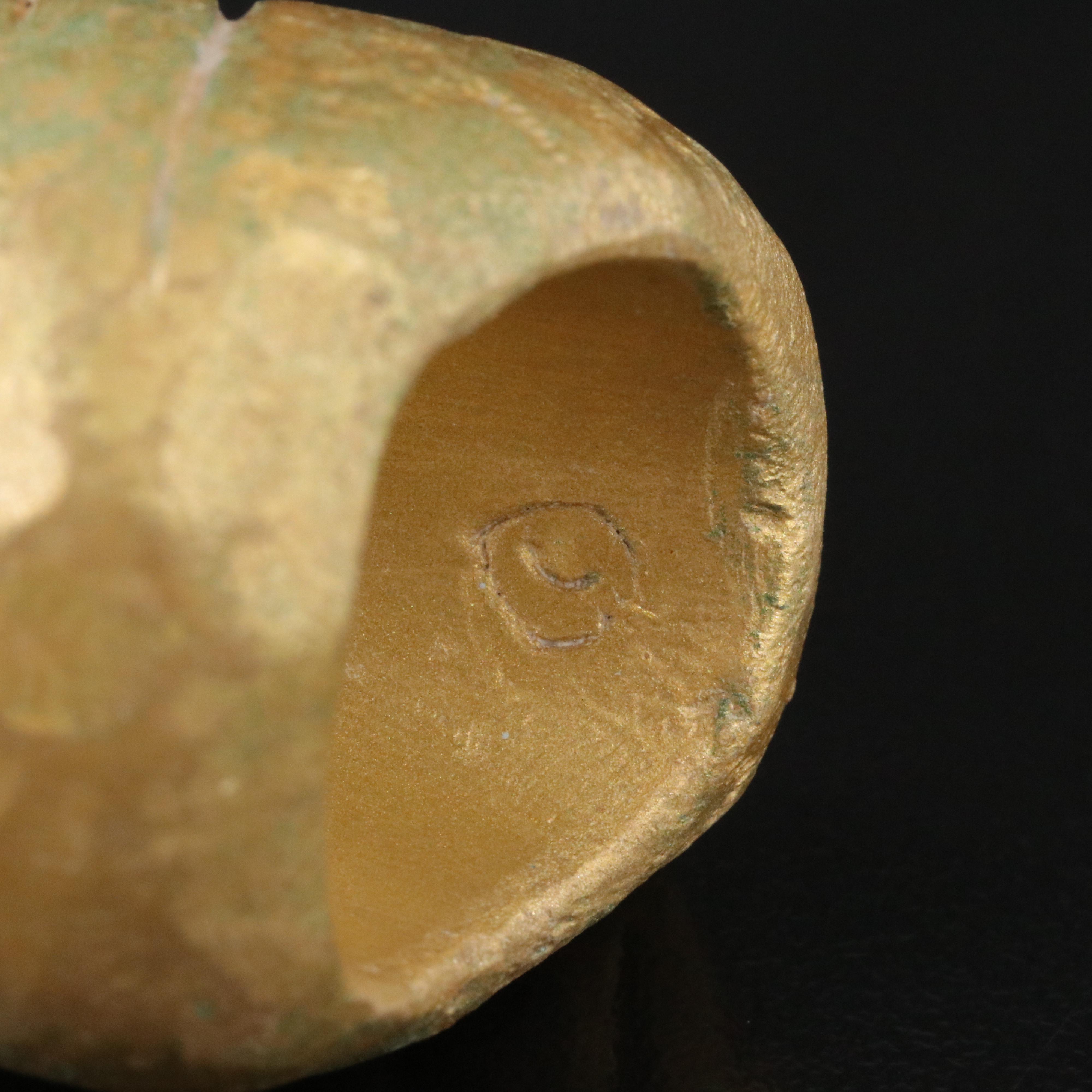 Cleo & Cat Chrysoprase and Polymer Clay Ring